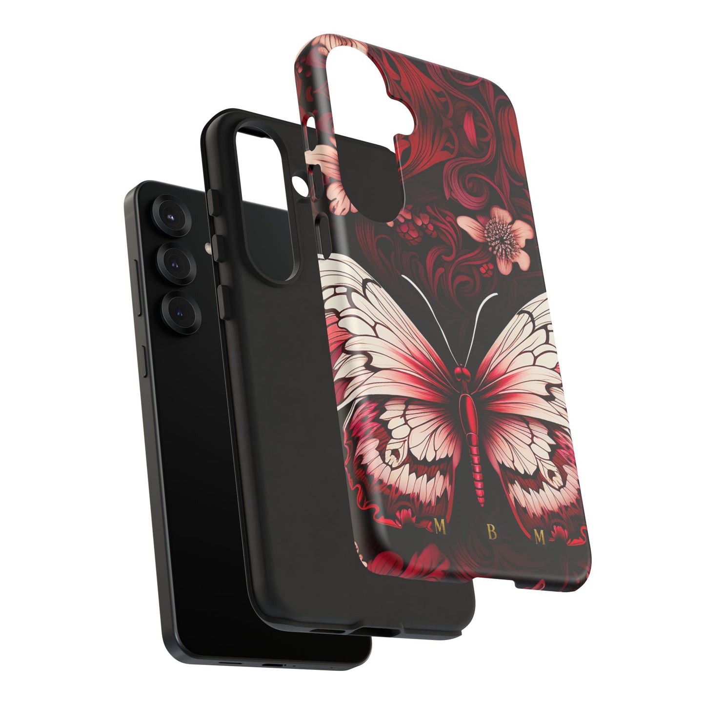 Vintage Butterfly Samsung Galaxy S Tough Case