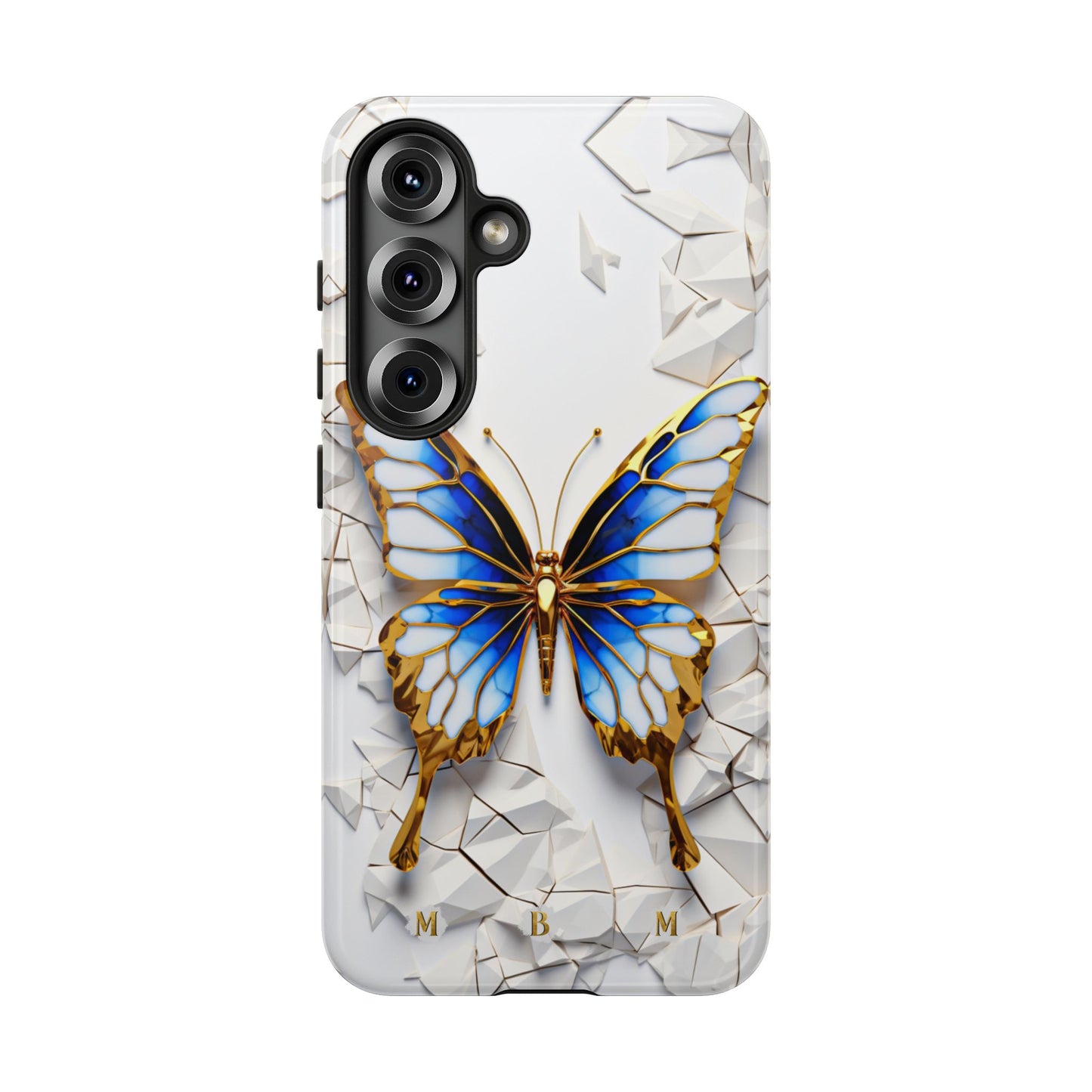 Sapphire Butterfly Samsung Galaxy S Tough Case