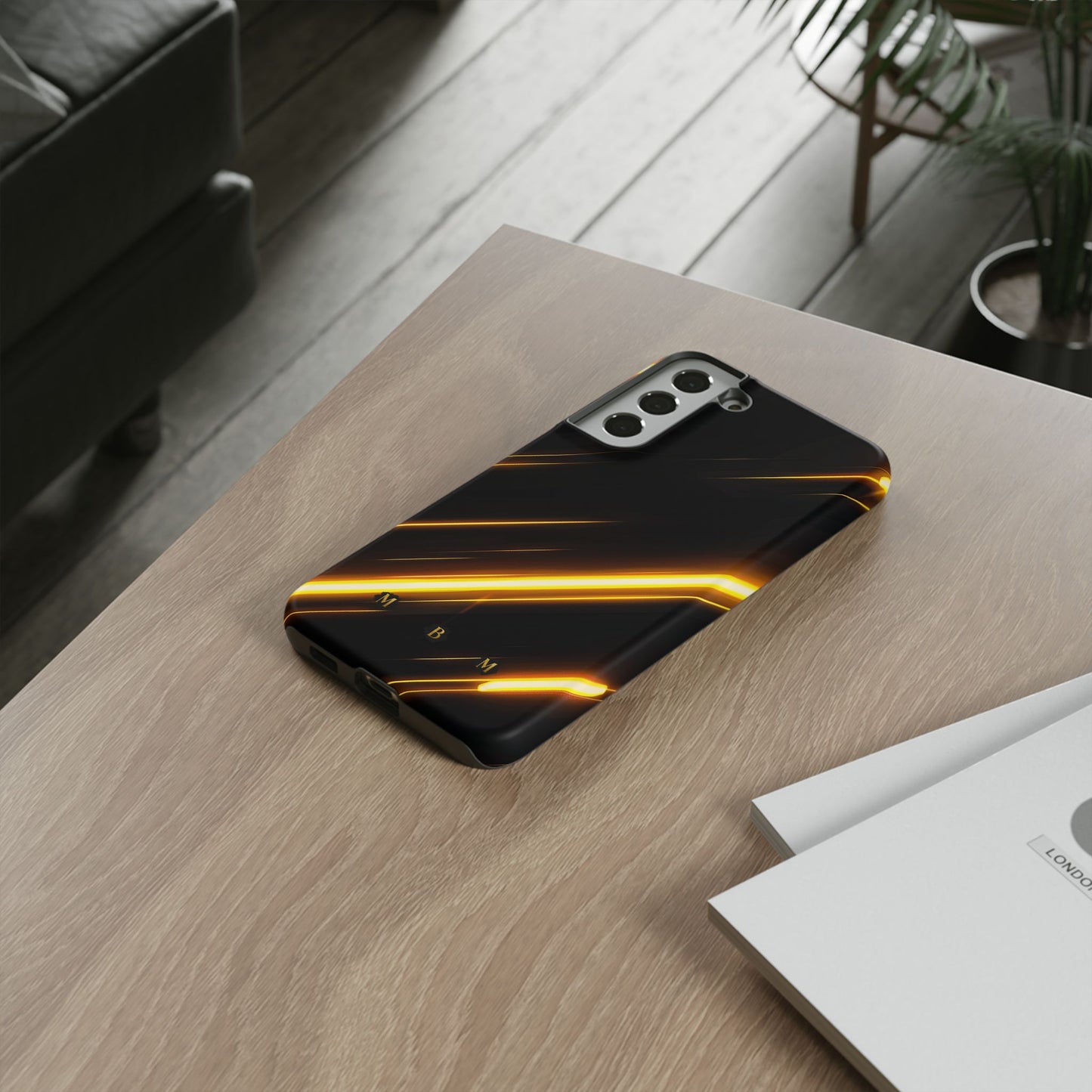 Golden Pulse Samsung Galaxy S Tough Case