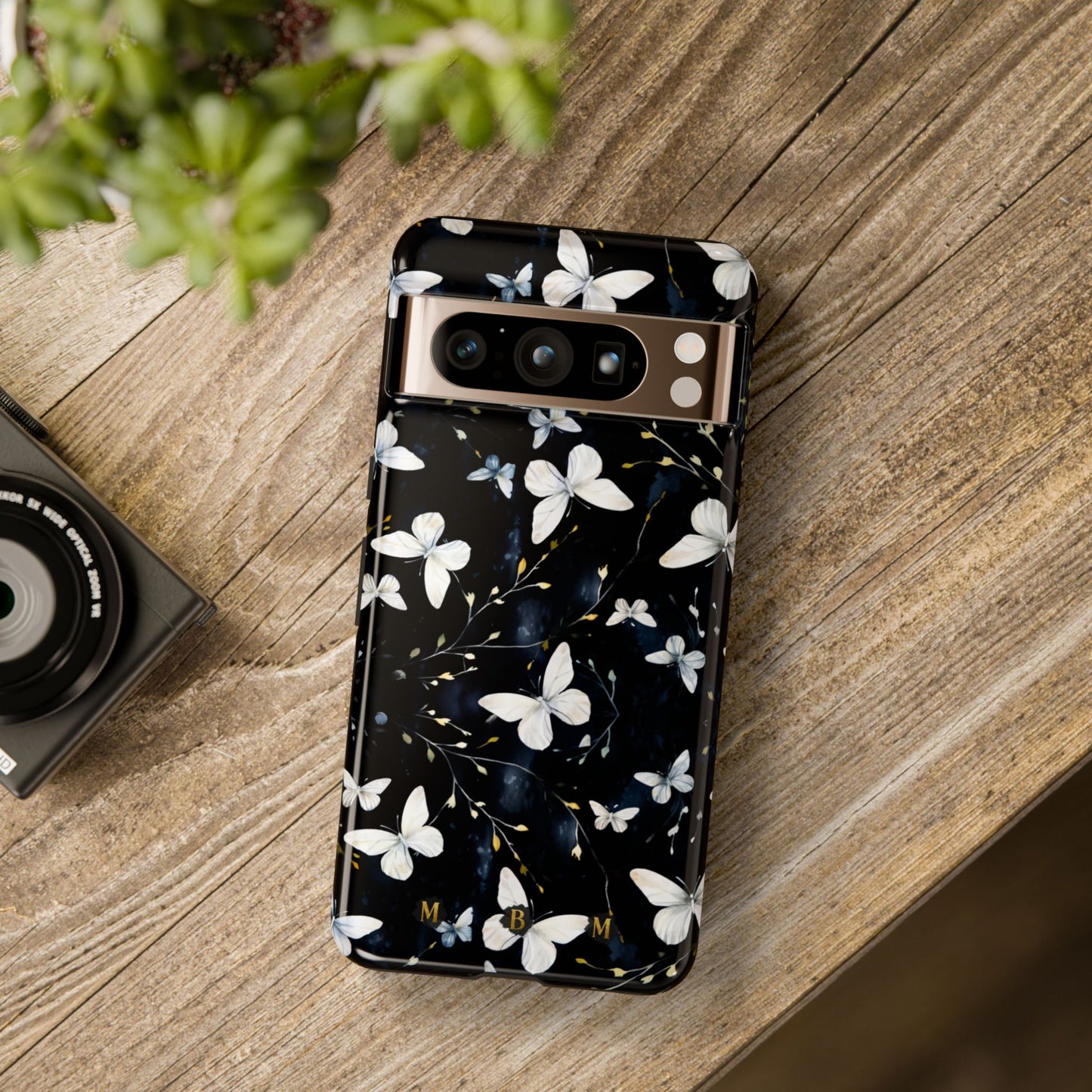 White Butterflies Google Pixel Tough Case