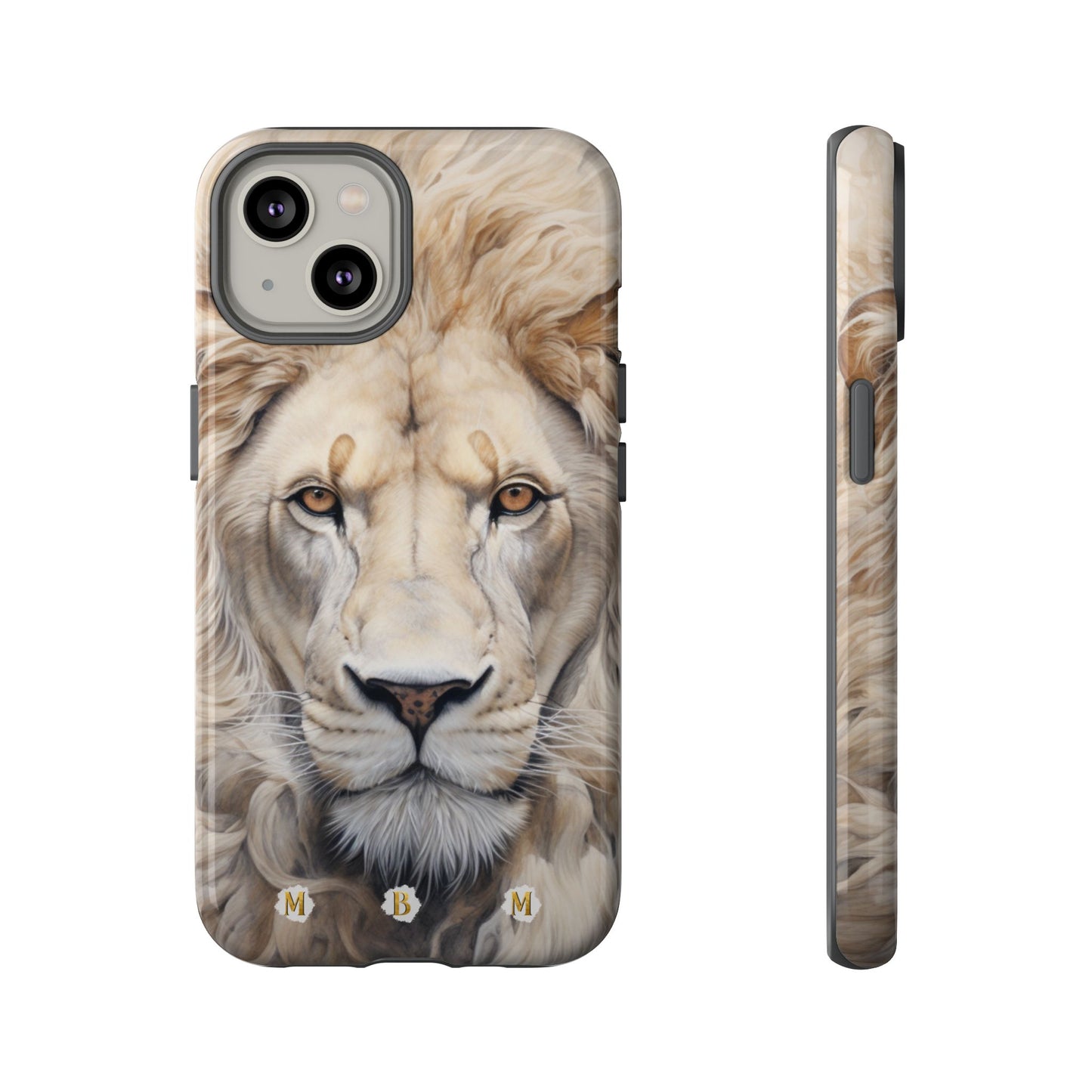 White Lion iPhone Tough Case