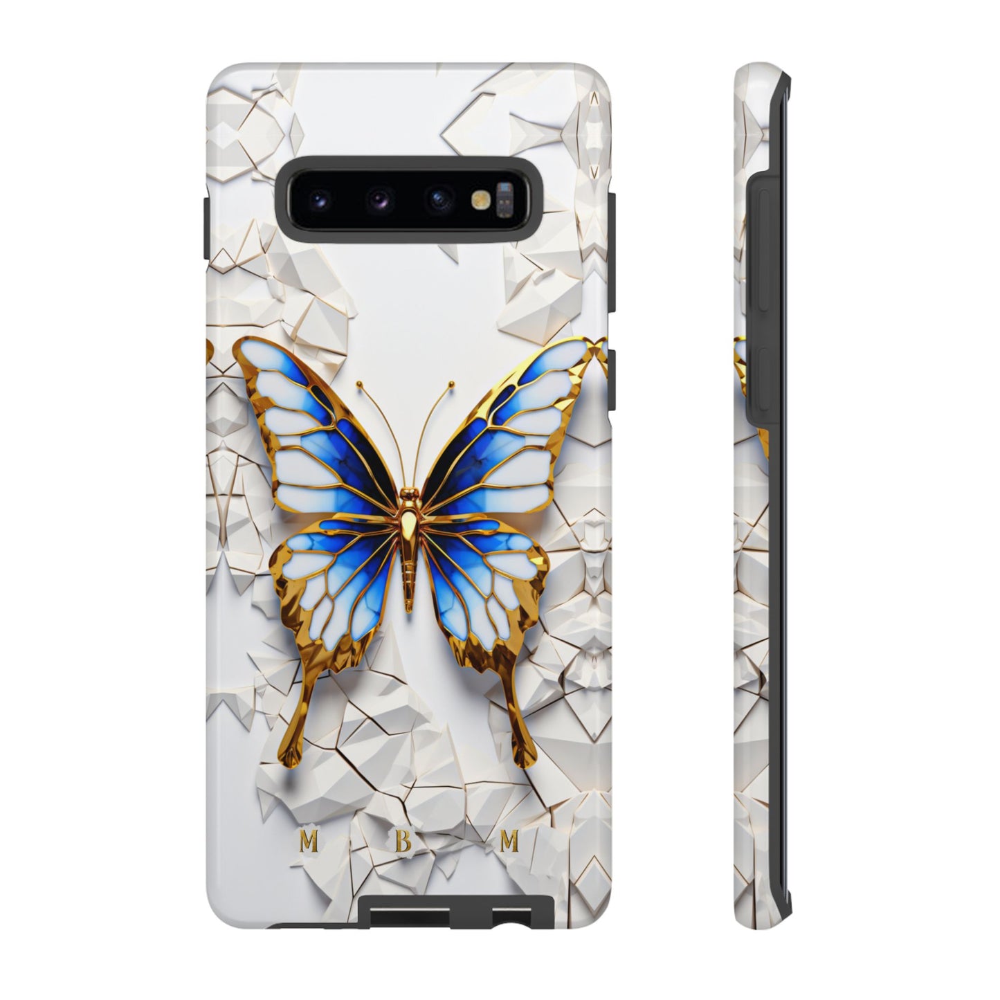 Sapphire Butterfly Samsung Galaxy S Tough Case
