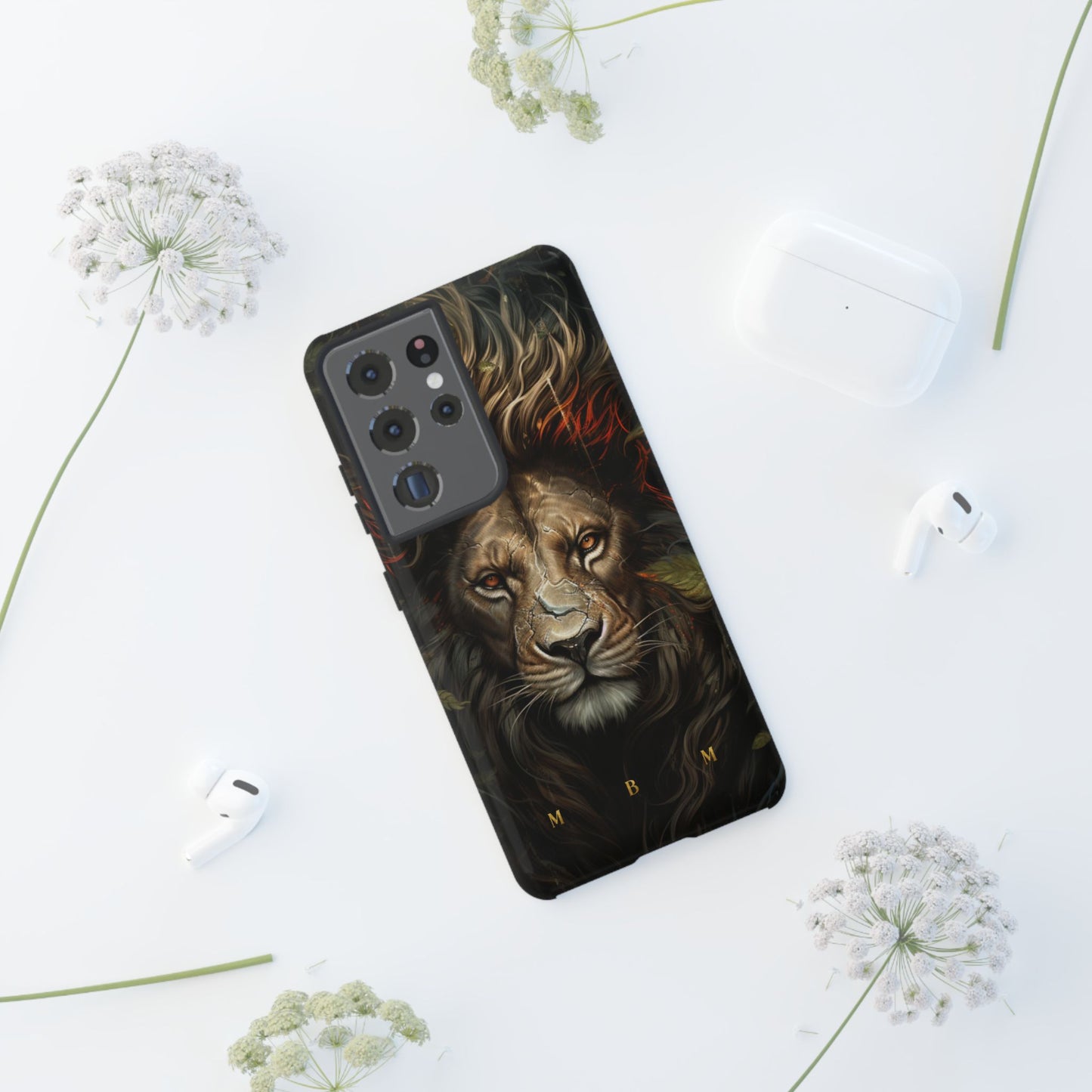 Dark Lion Samsung Galaxy S Tough Case