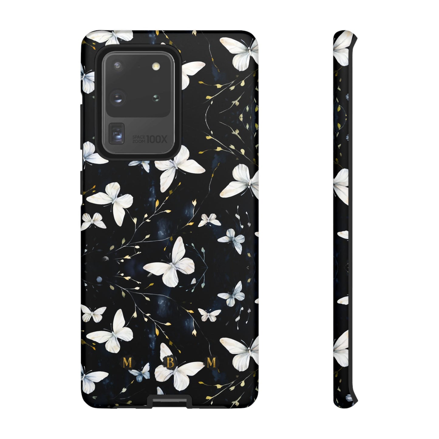 White Butterflies Samsung Galaxy S Tough Case