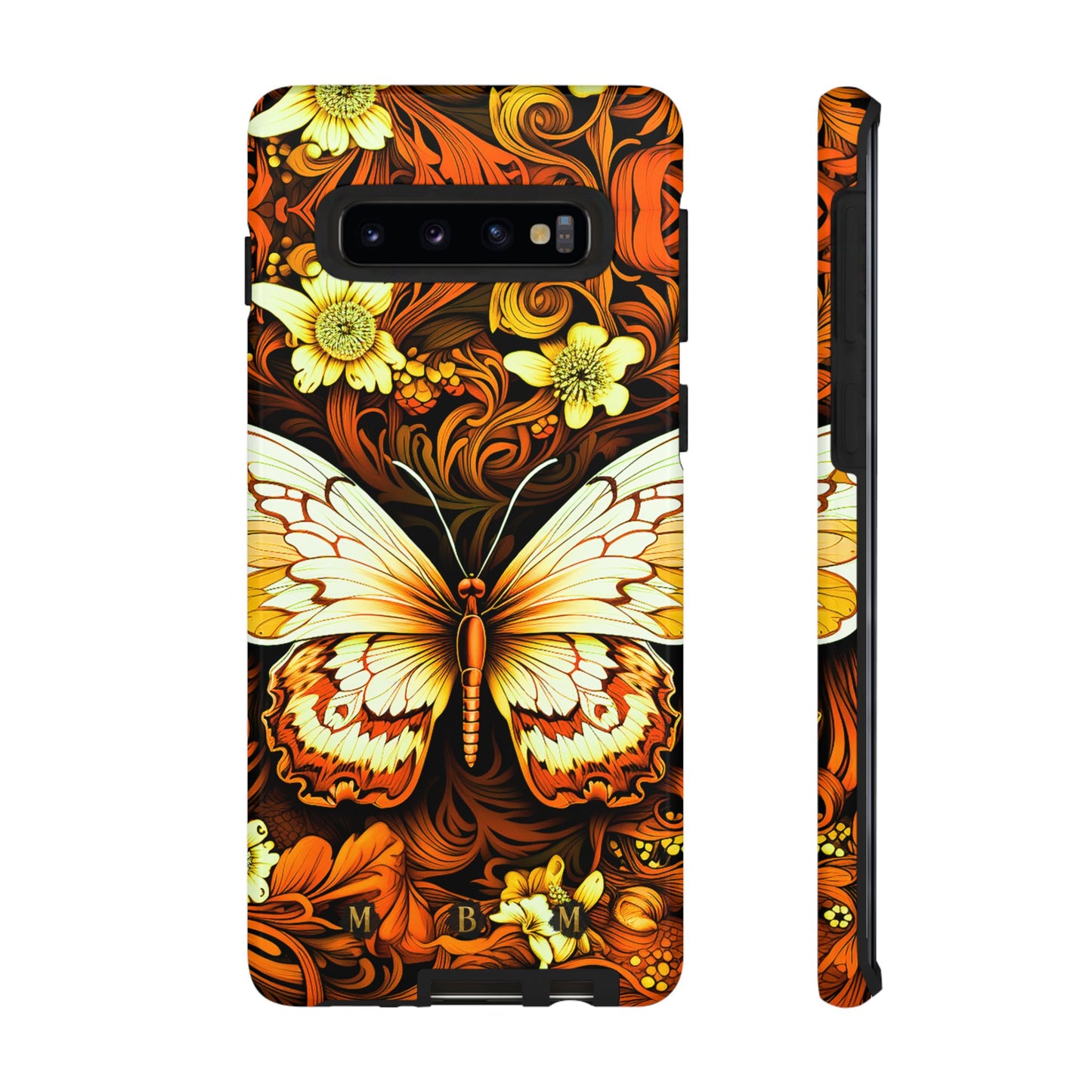 Vintage Orange Samsung Galaxy S Tough Case