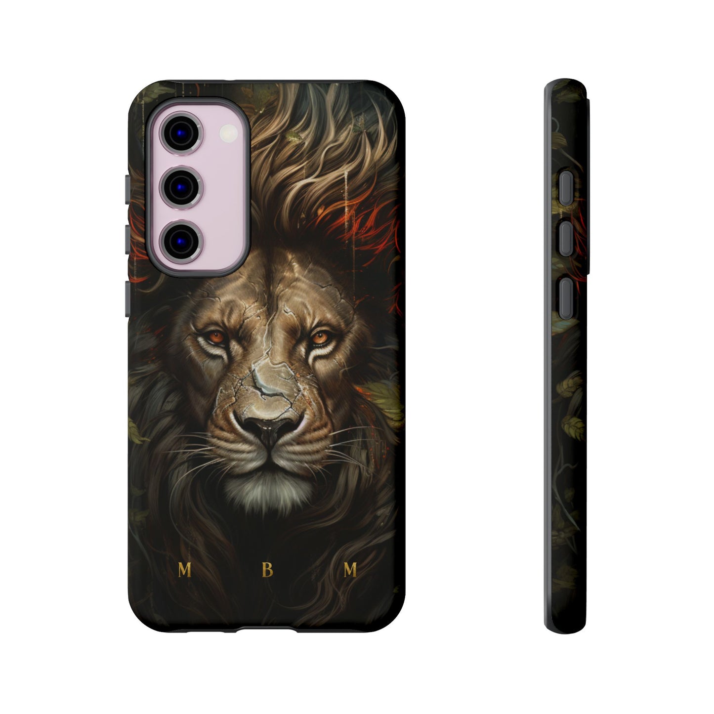Dark Lion Samsung Galaxy S Tough Case