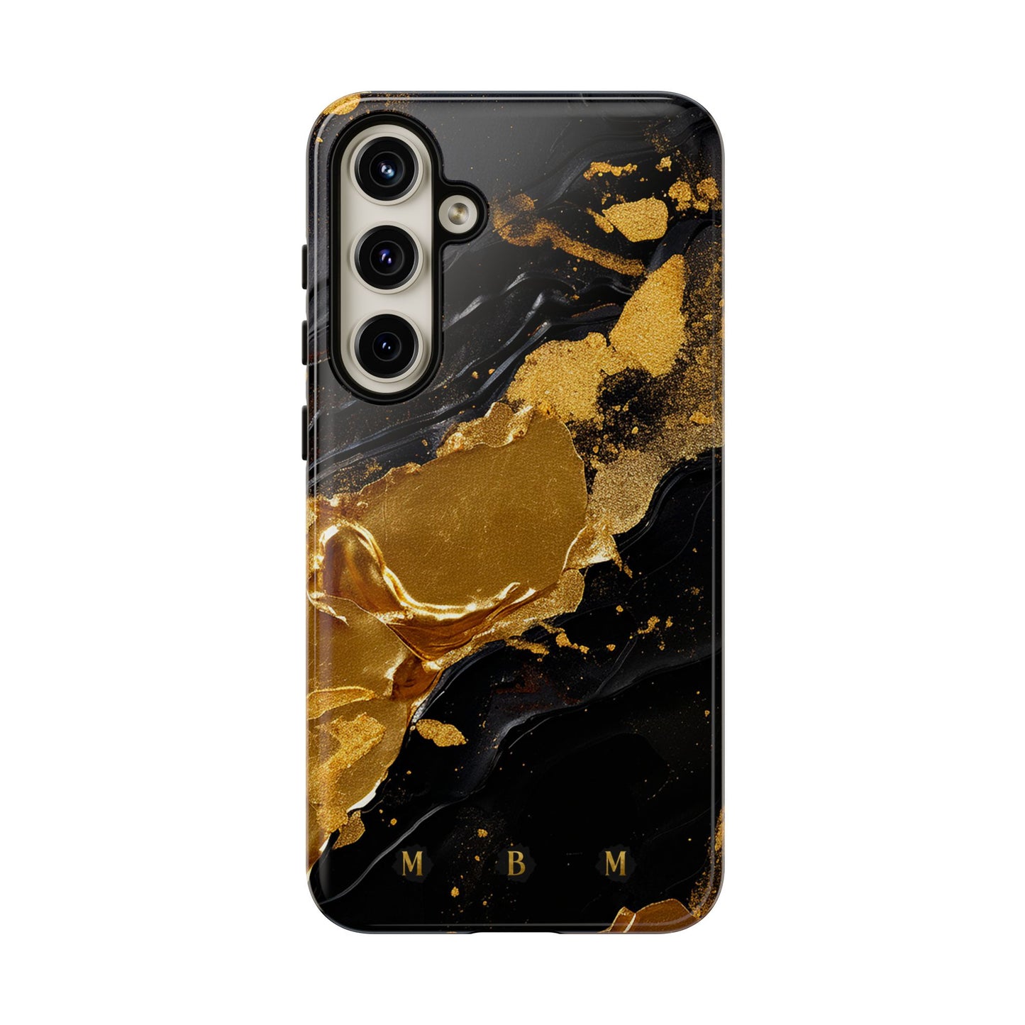 Black Gold Samsung Galaxy S Tough Case