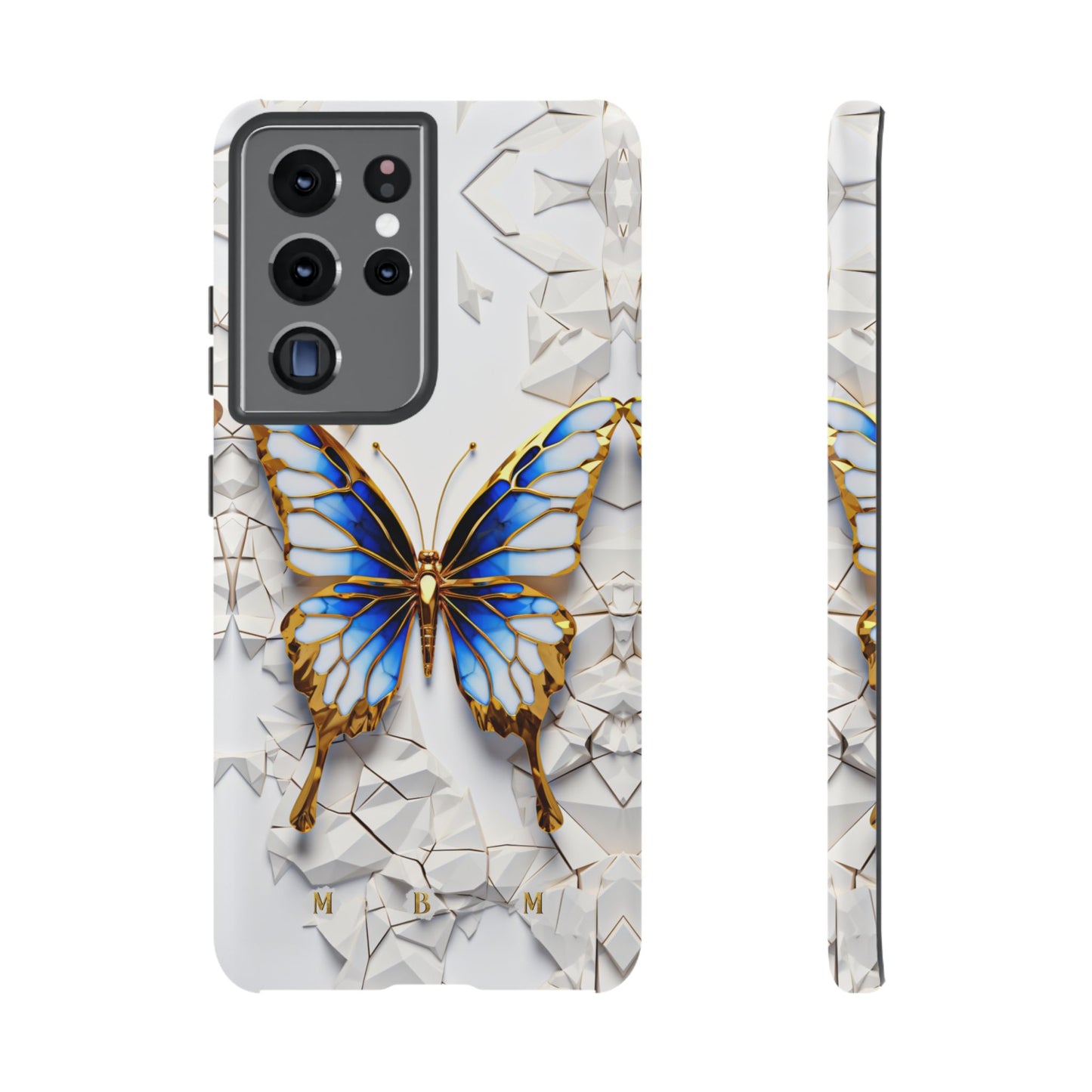 Sapphire Butterfly Samsung Galaxy S Tough Case