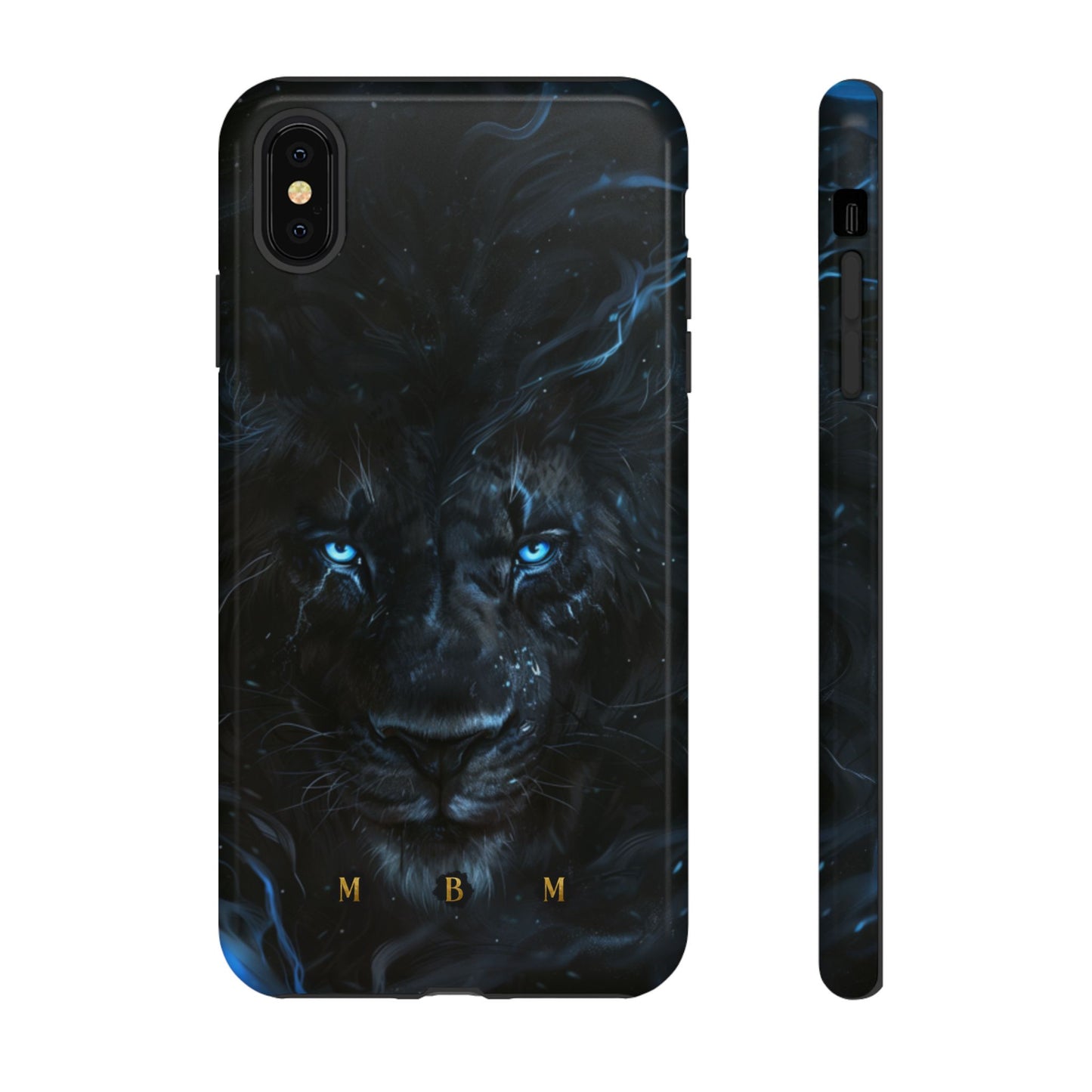 Black Lion iPhone Tough Case