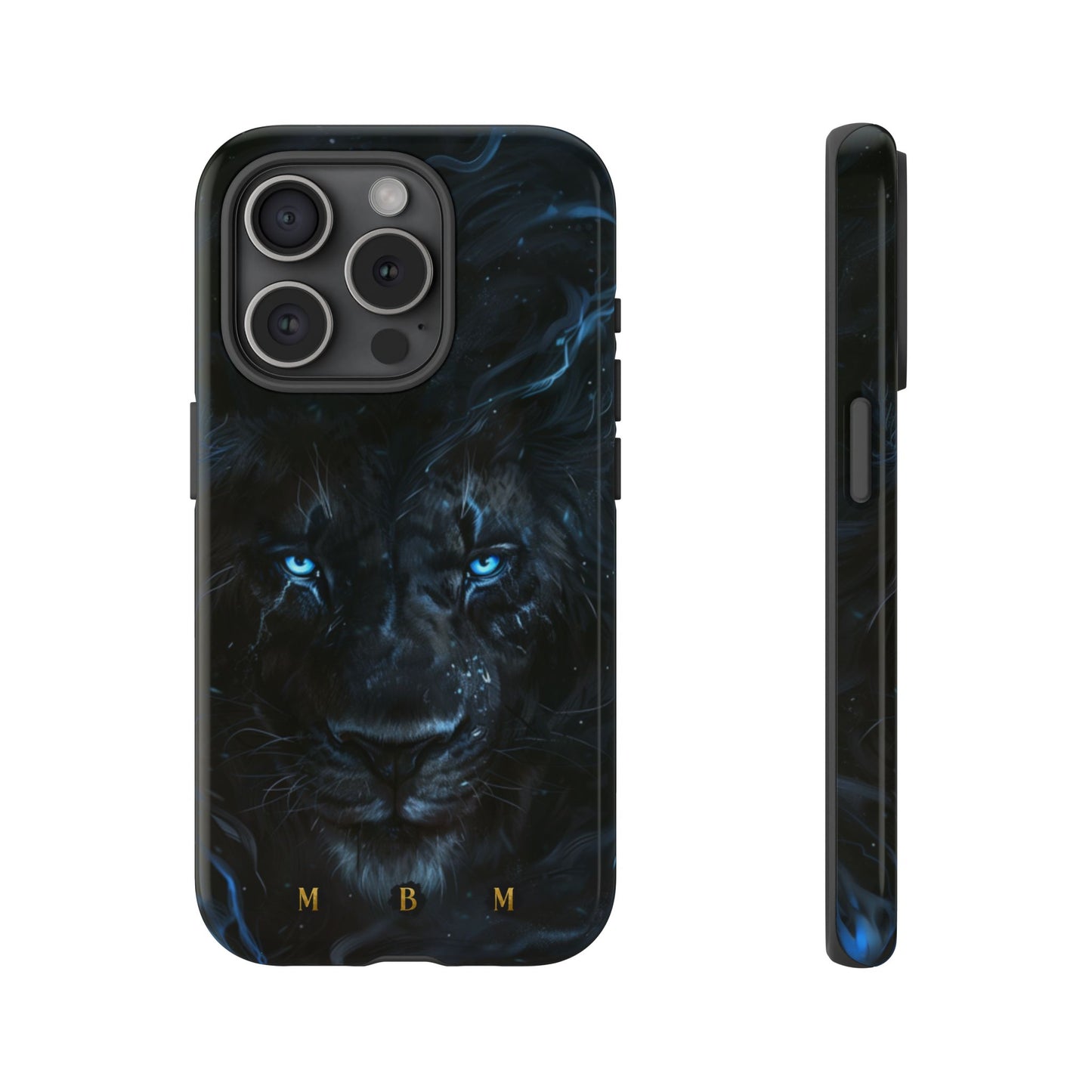 Black Lion iPhone Tough Case
