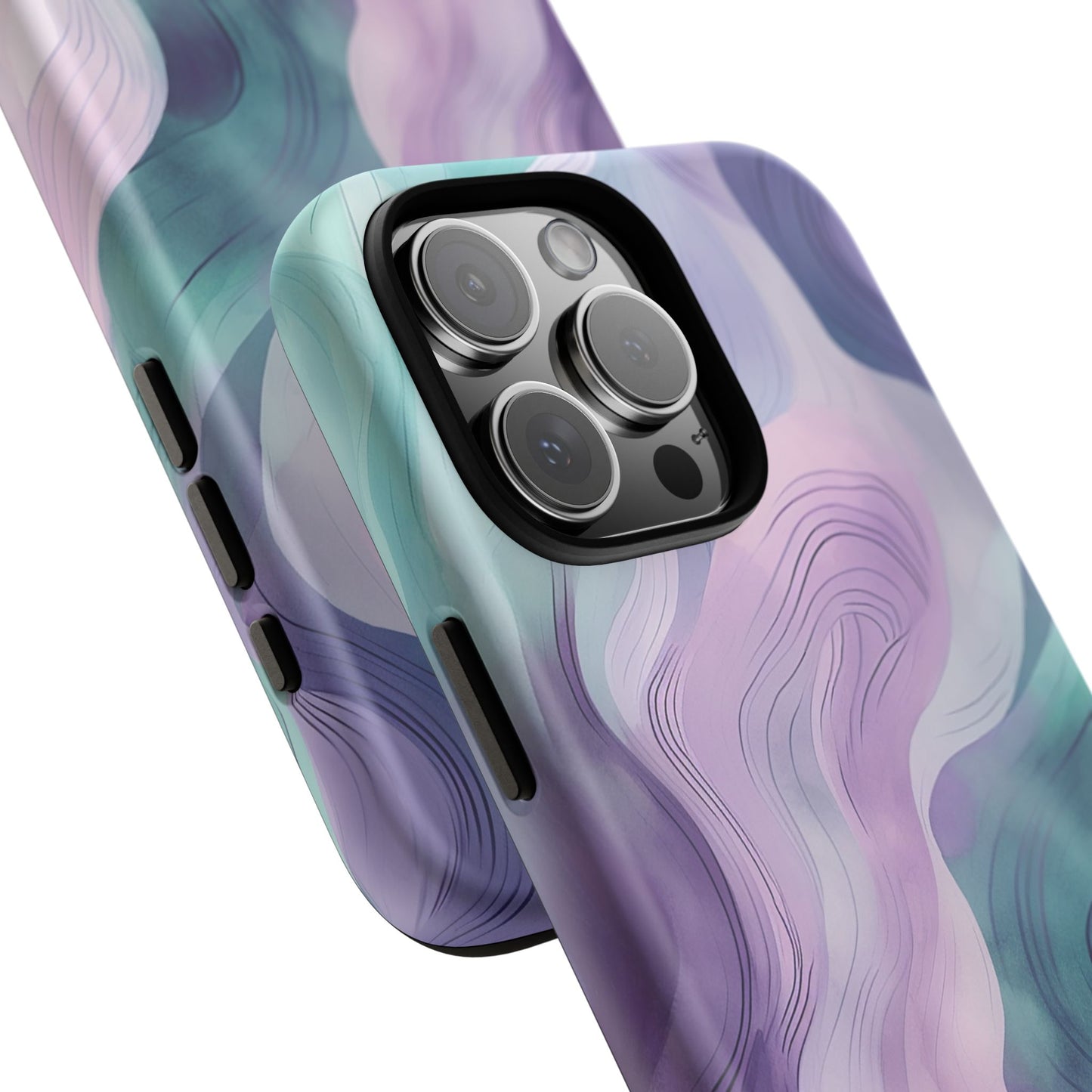 Pastel Wave iPhone Tough Case