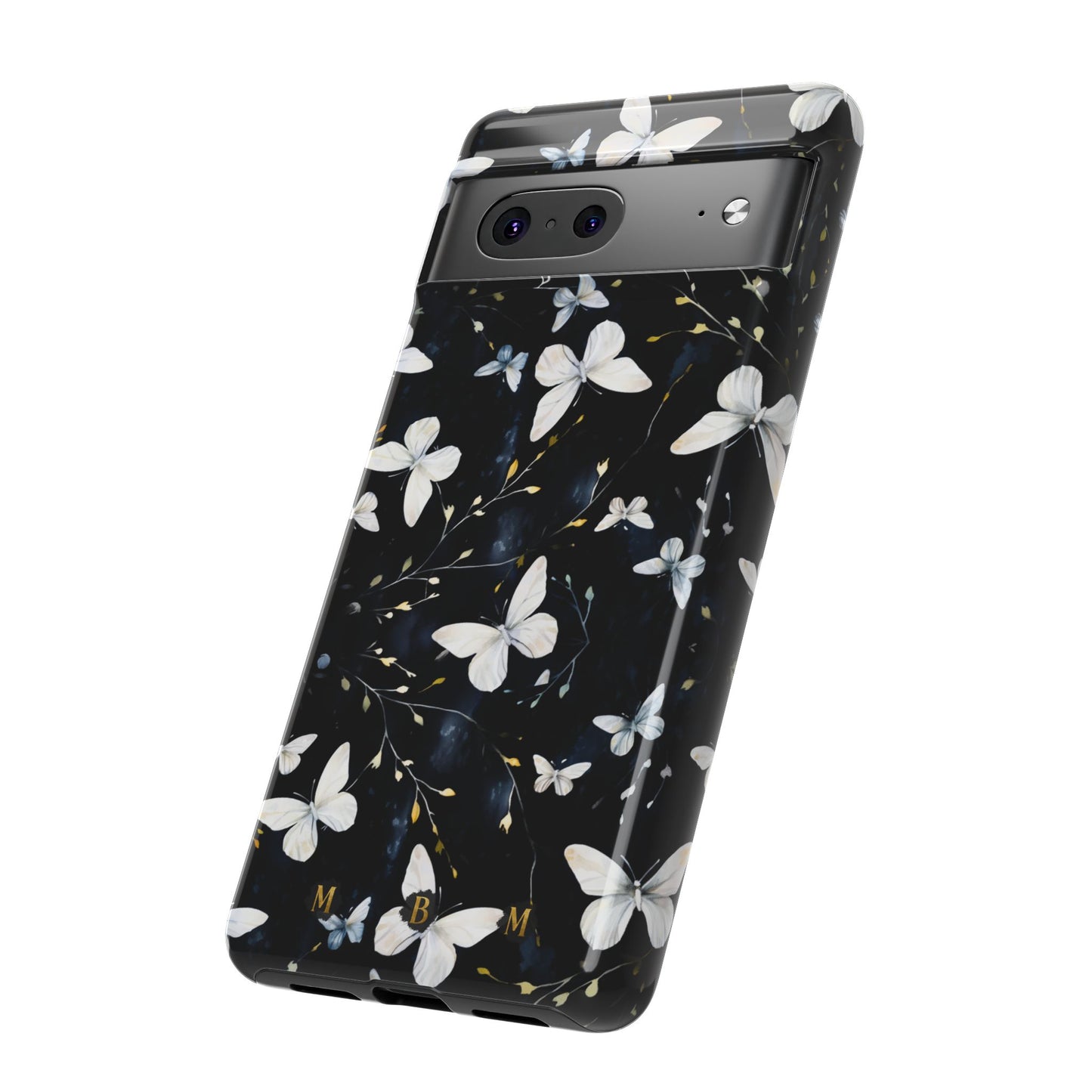 White Butterflies Google Pixel Tough Case