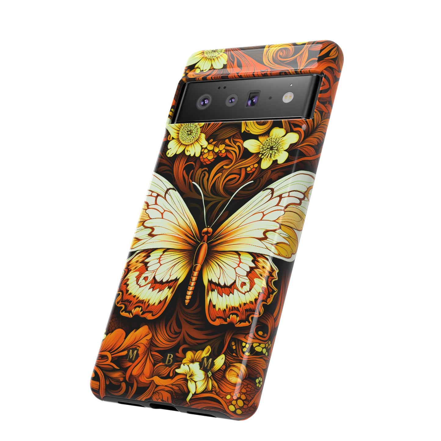 Vintage Orange Google Pixel Tough Case