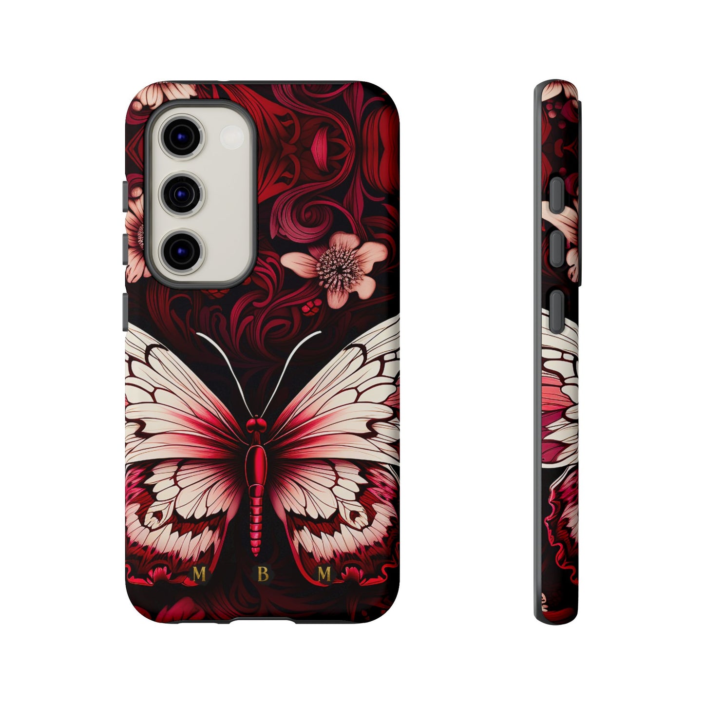 Vintage Butterfly Samsung Galaxy S Tough Case