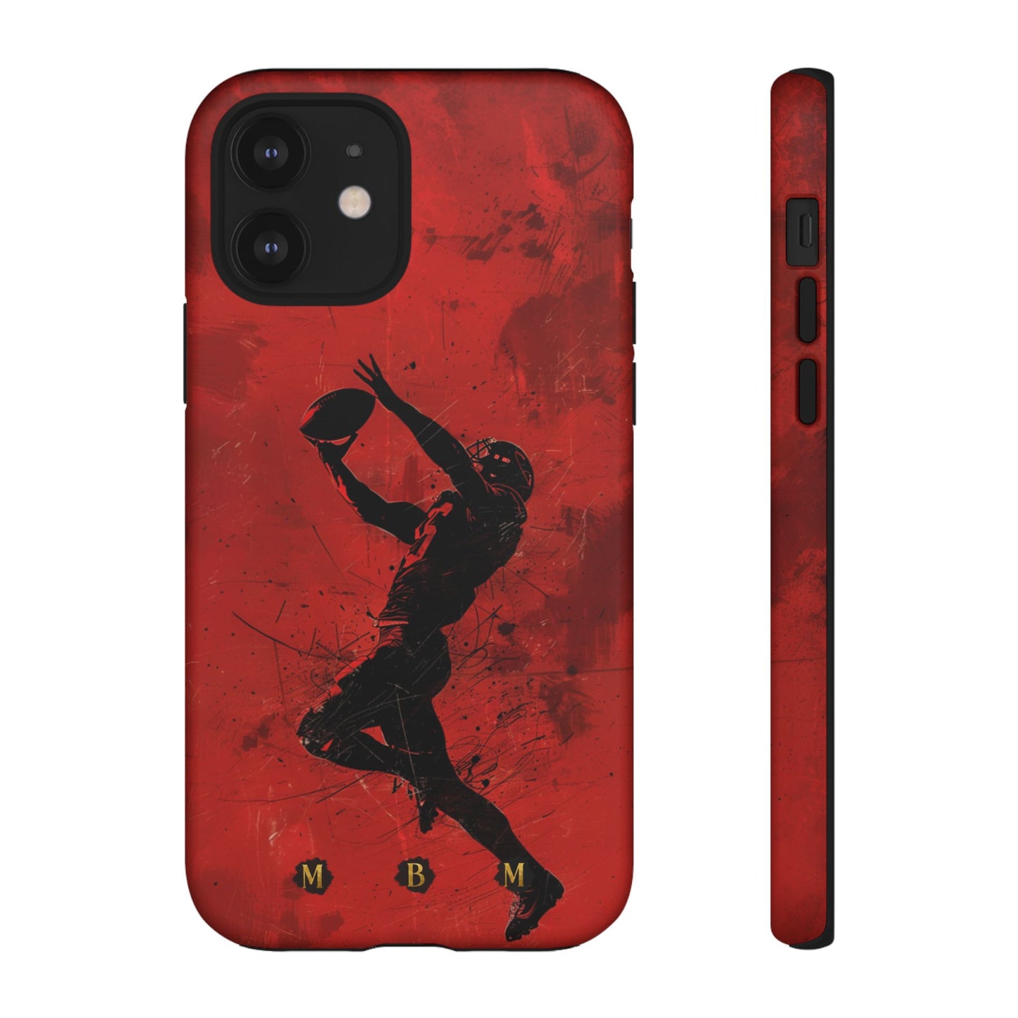 Red 1st & 10 iPhone Tough Case