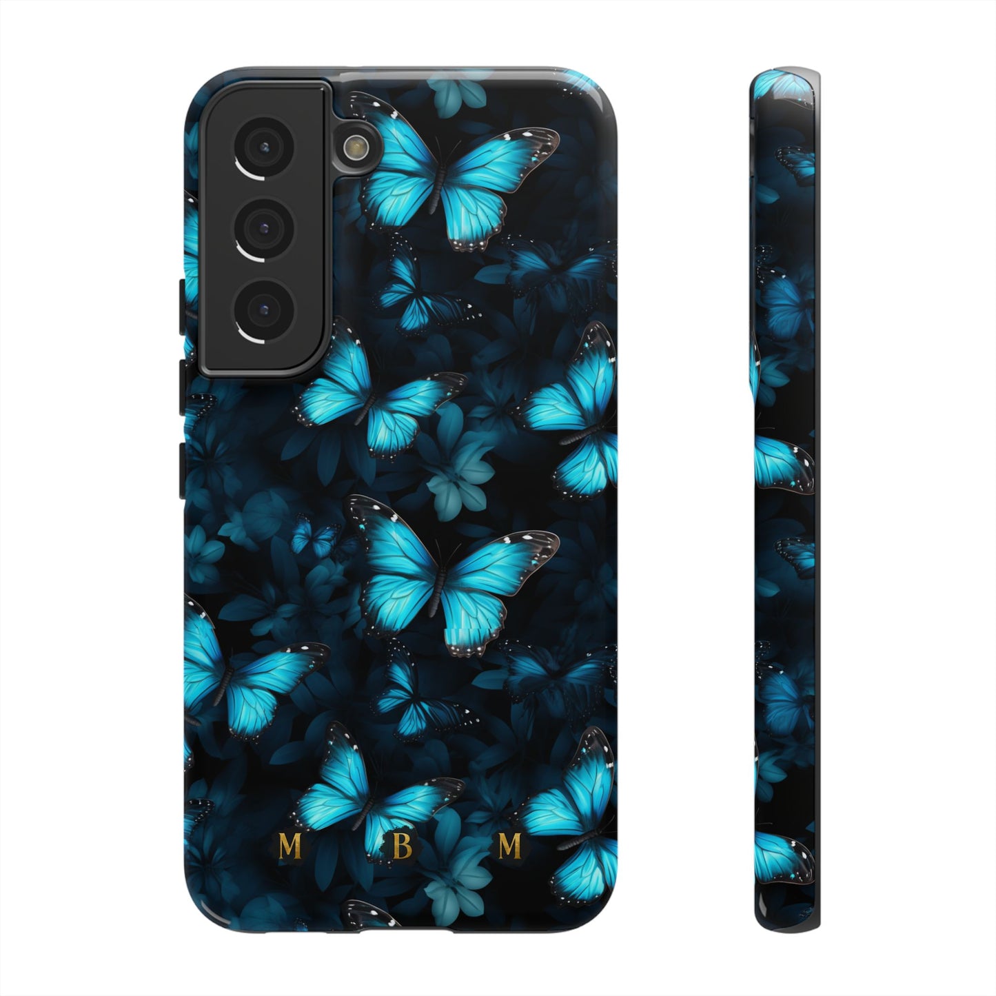 Blue Butterflies Samsung Galaxy S Tough Case