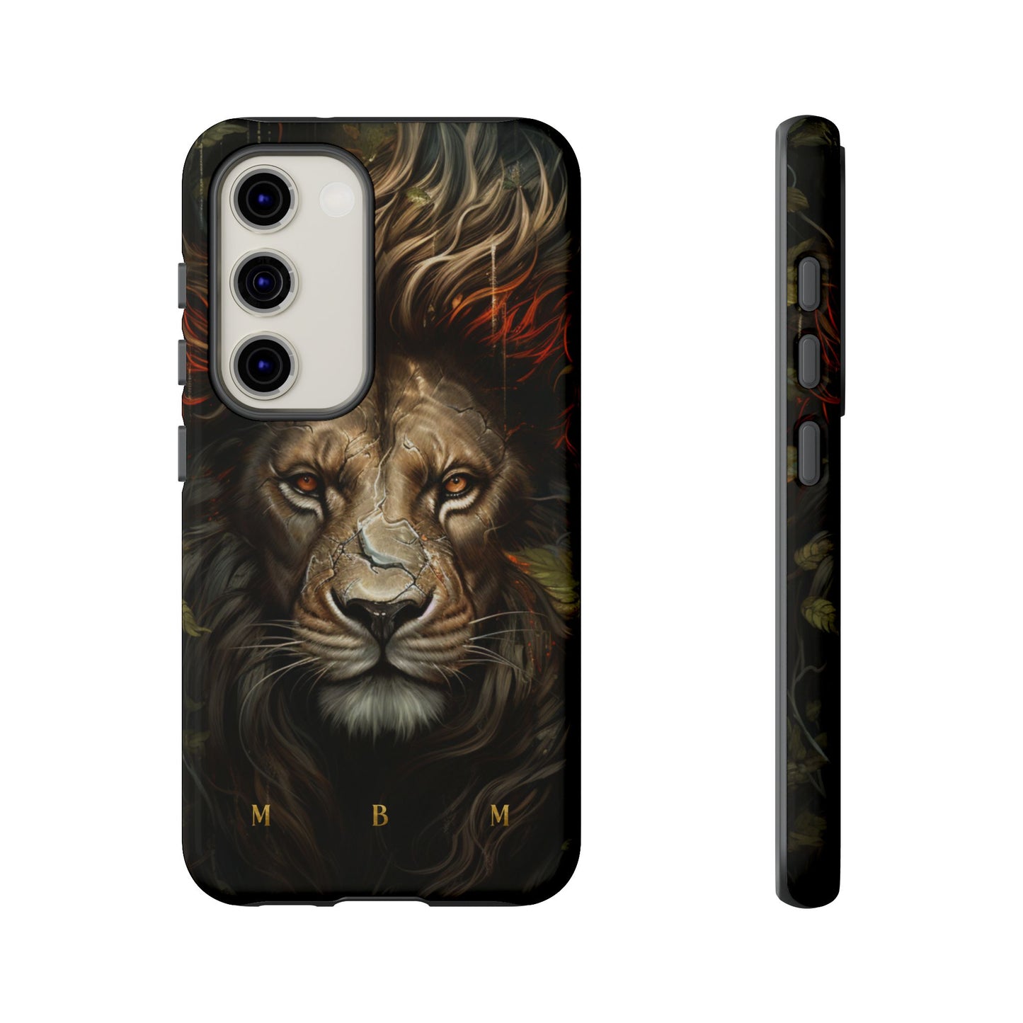 Dark Lion Samsung Galaxy S Tough Case