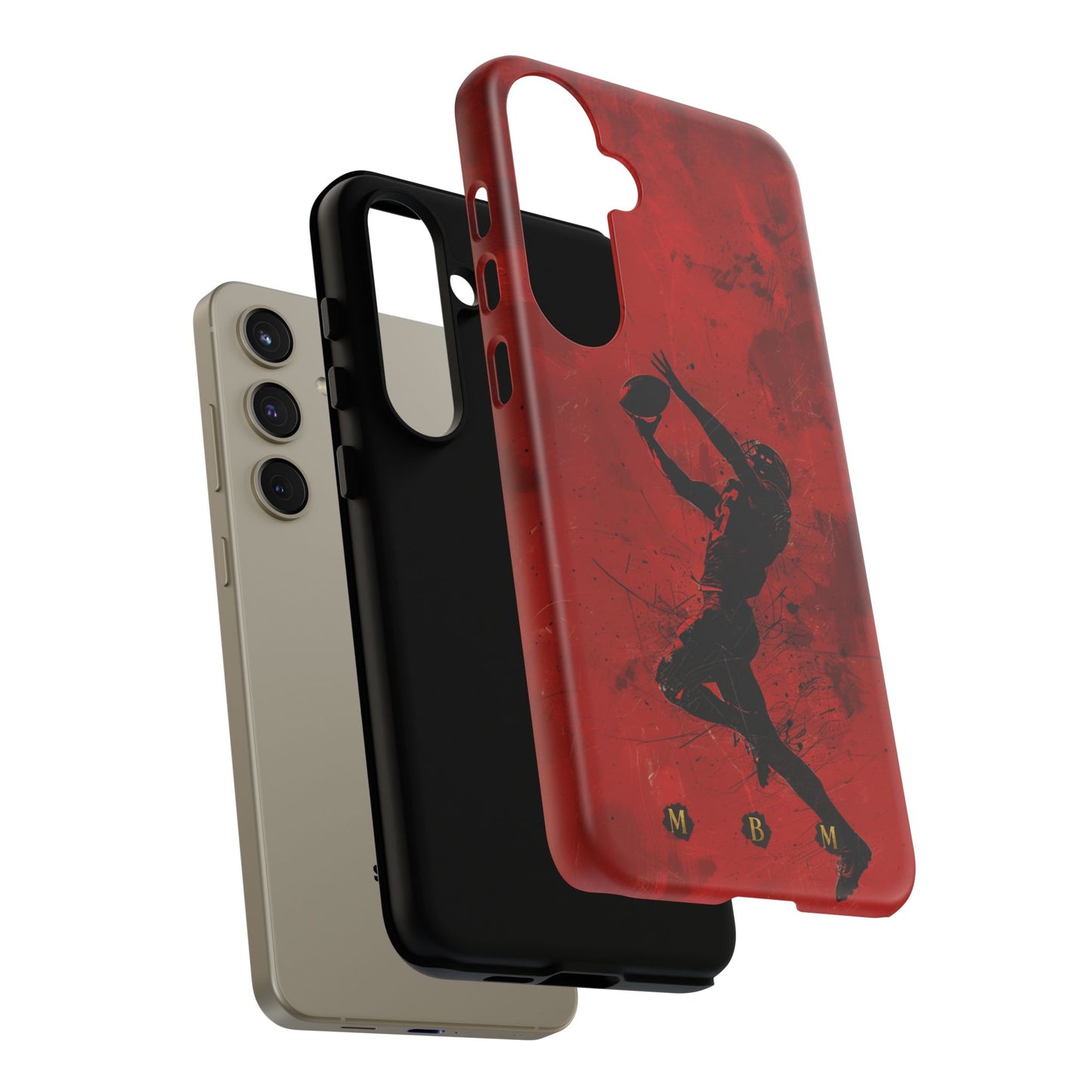 Red 1st & 10 Samsung Galaxy S Tough Case