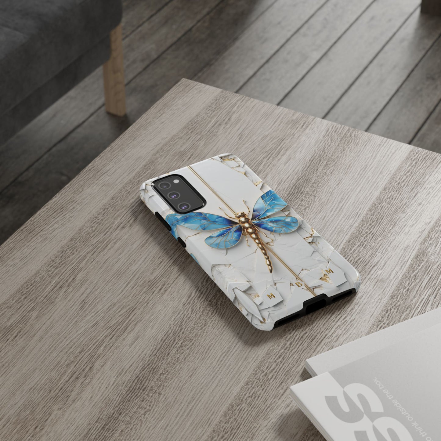 Dragonfly Blue Samsung Galaxy S Tough Case