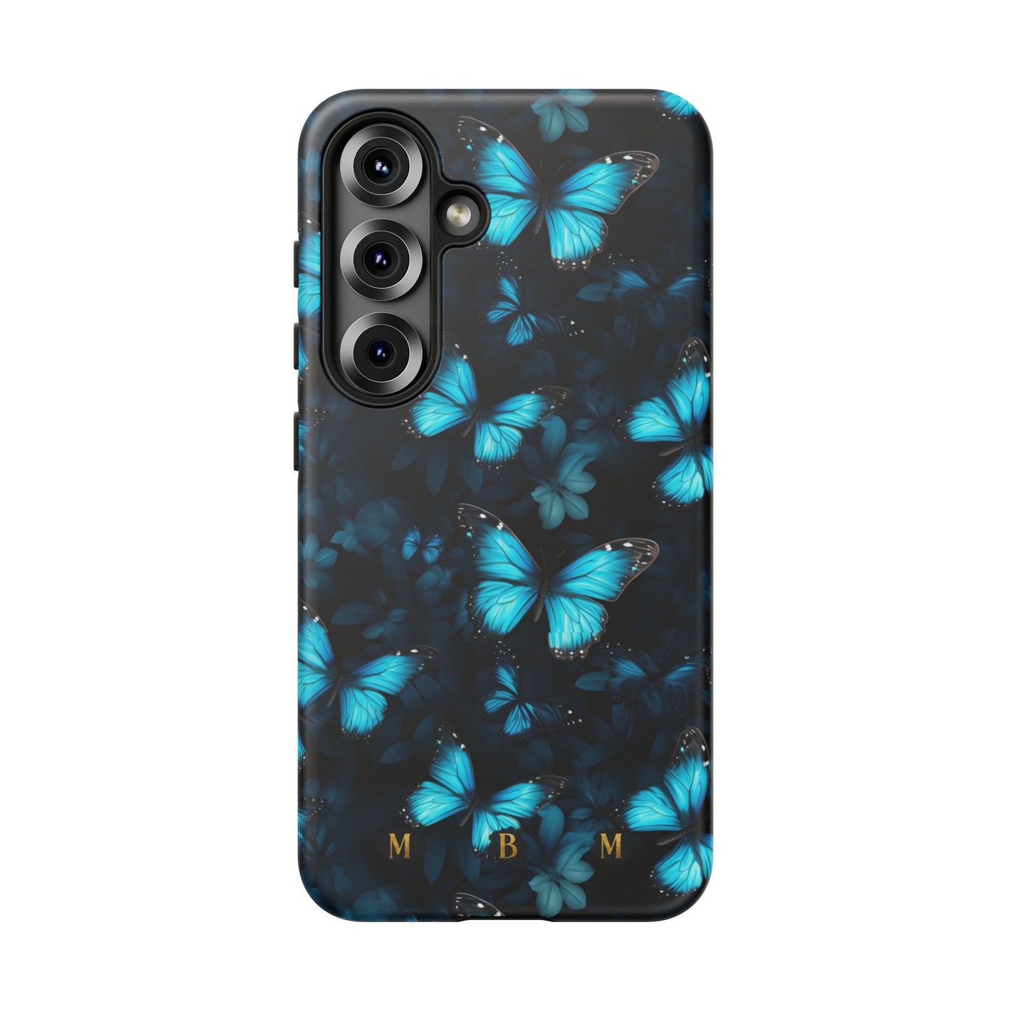 Blue Butterflies Samsung Galaxy S Tough Case