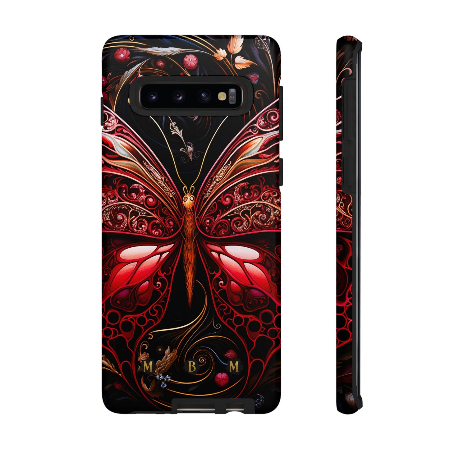 Red Butterfly Samsung Galaxy S Tough Case