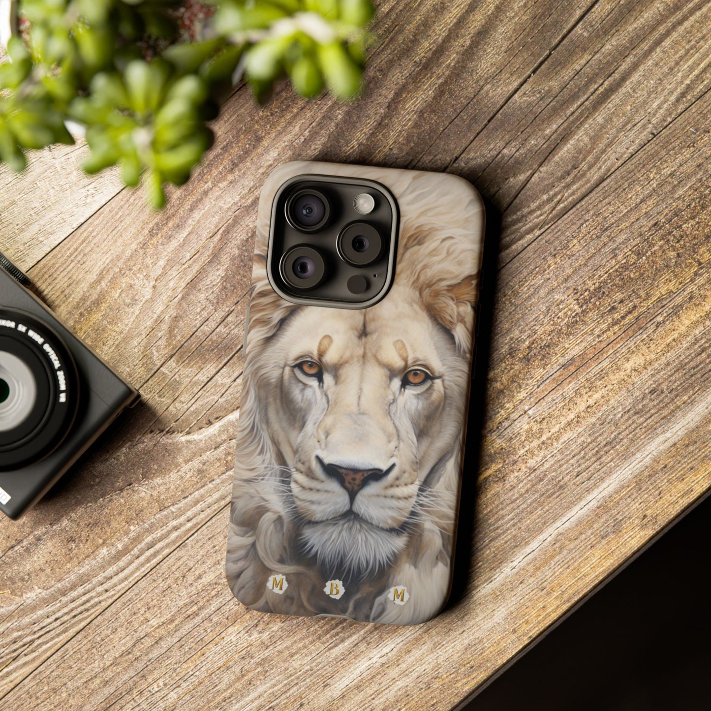 White Lion iPhone Tough Case