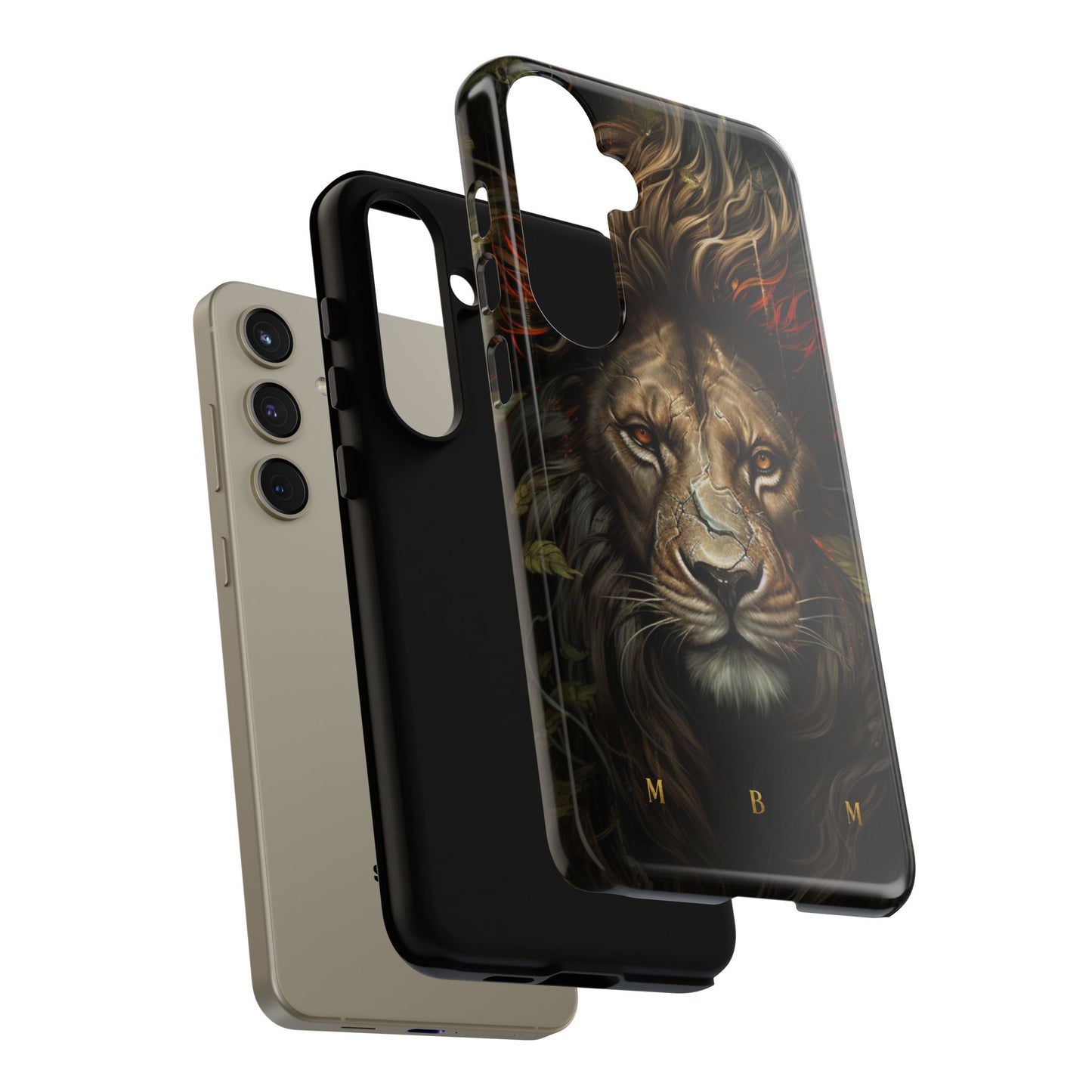 Dark Lion Samsung Galaxy S Tough Case