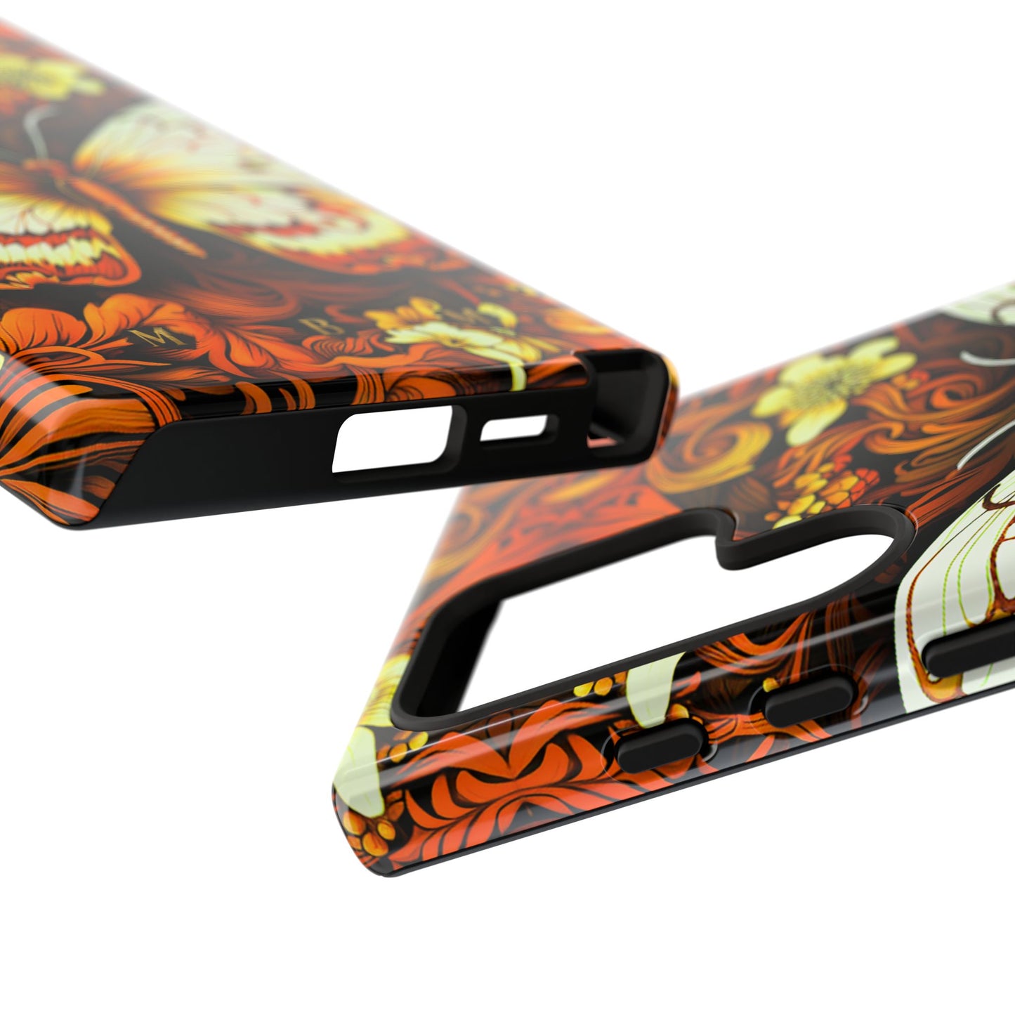 Vintage Orange Samsung Galaxy S Tough Case