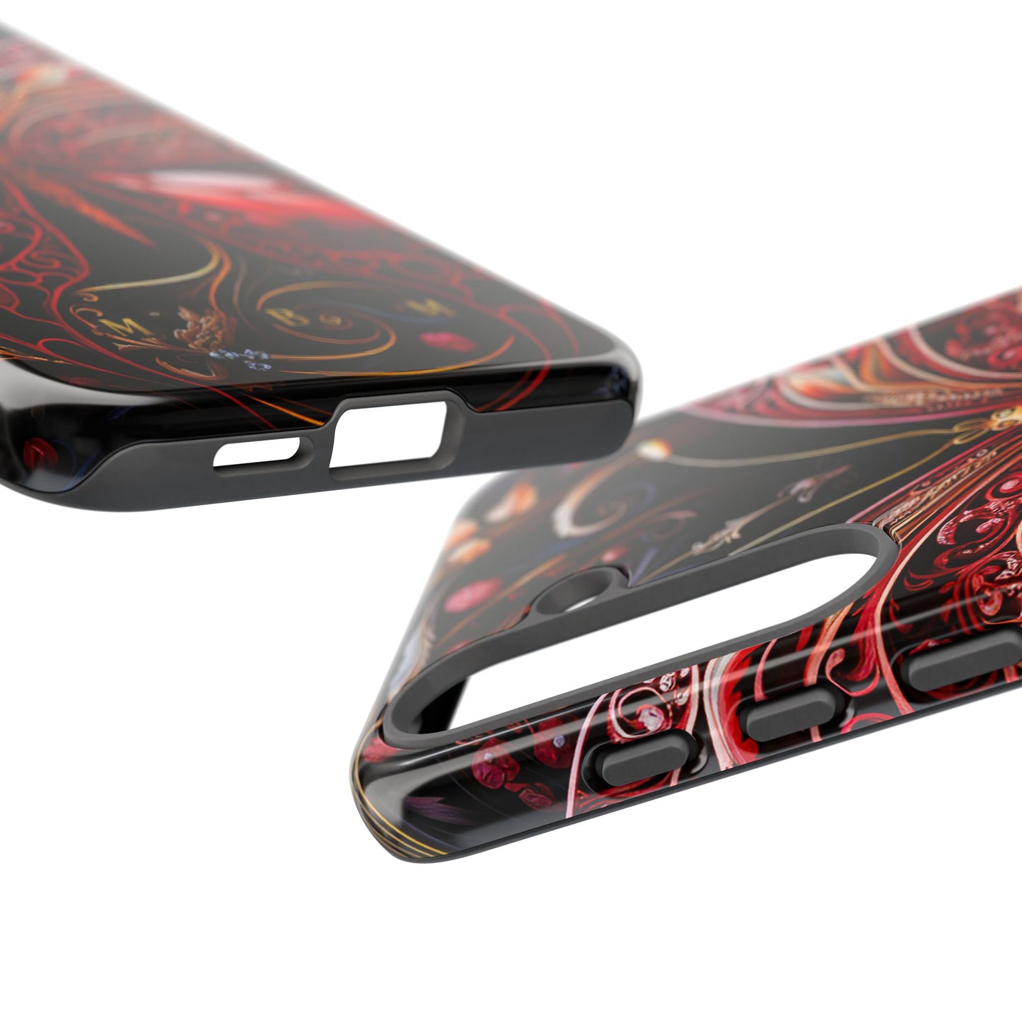 Red Butterfly Samsung Galaxy S Tough Case