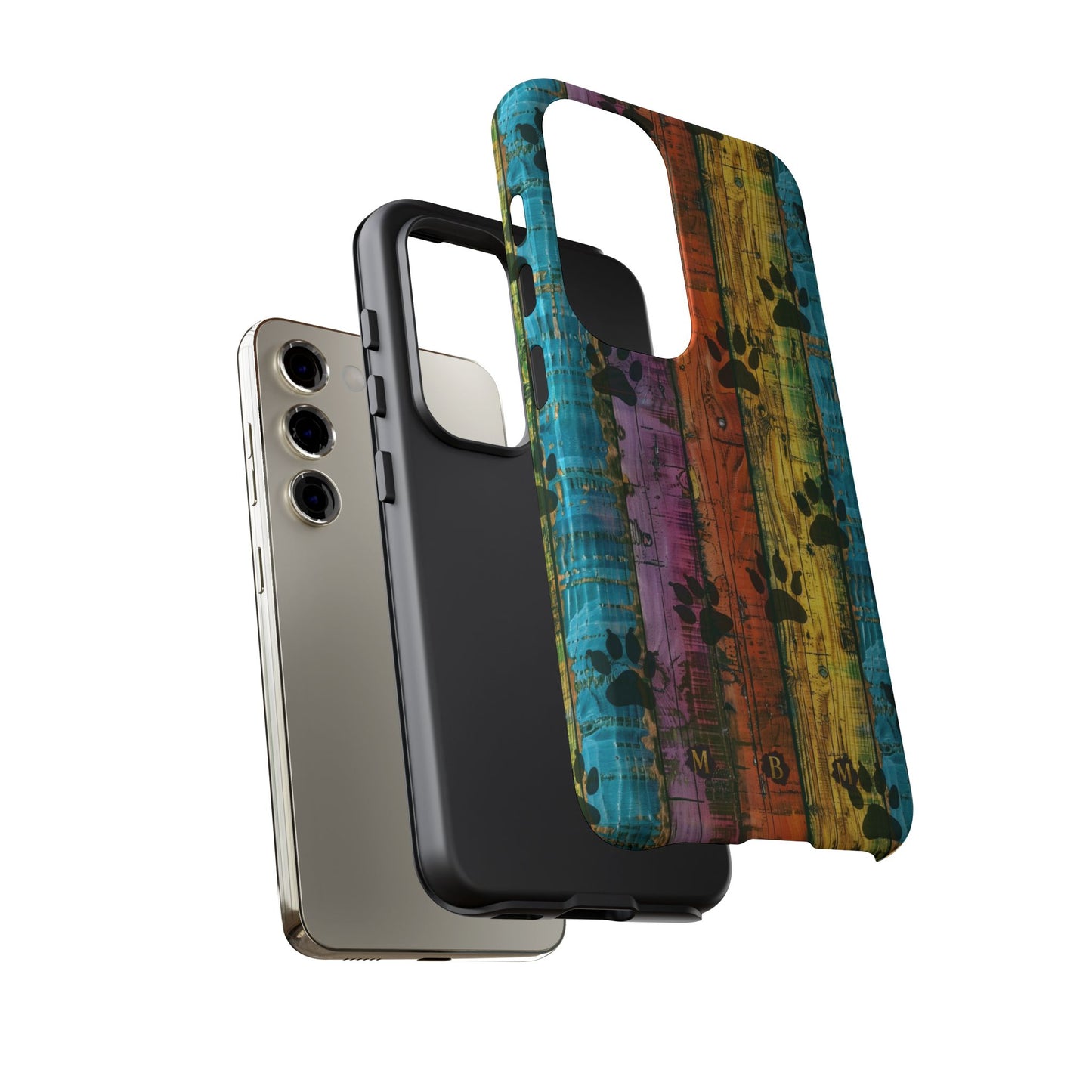 Rainbow Paws Samsung Galaxy S Tough Case