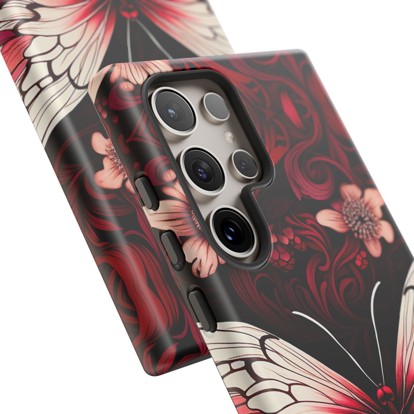 Vintage Butterfly Samsung Galaxy S Tough Case