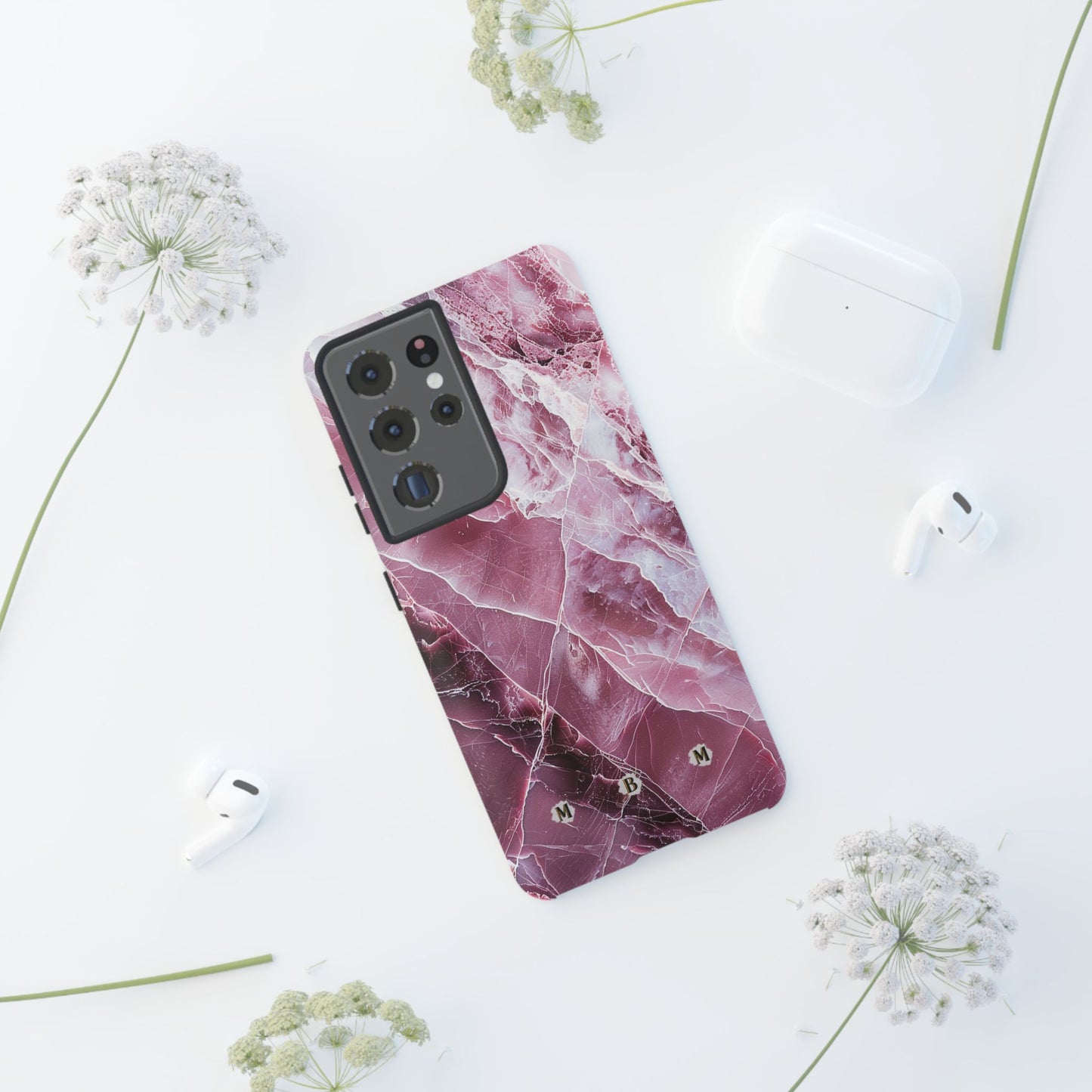 Pink Marble Samsung Galaxy S Tough Case