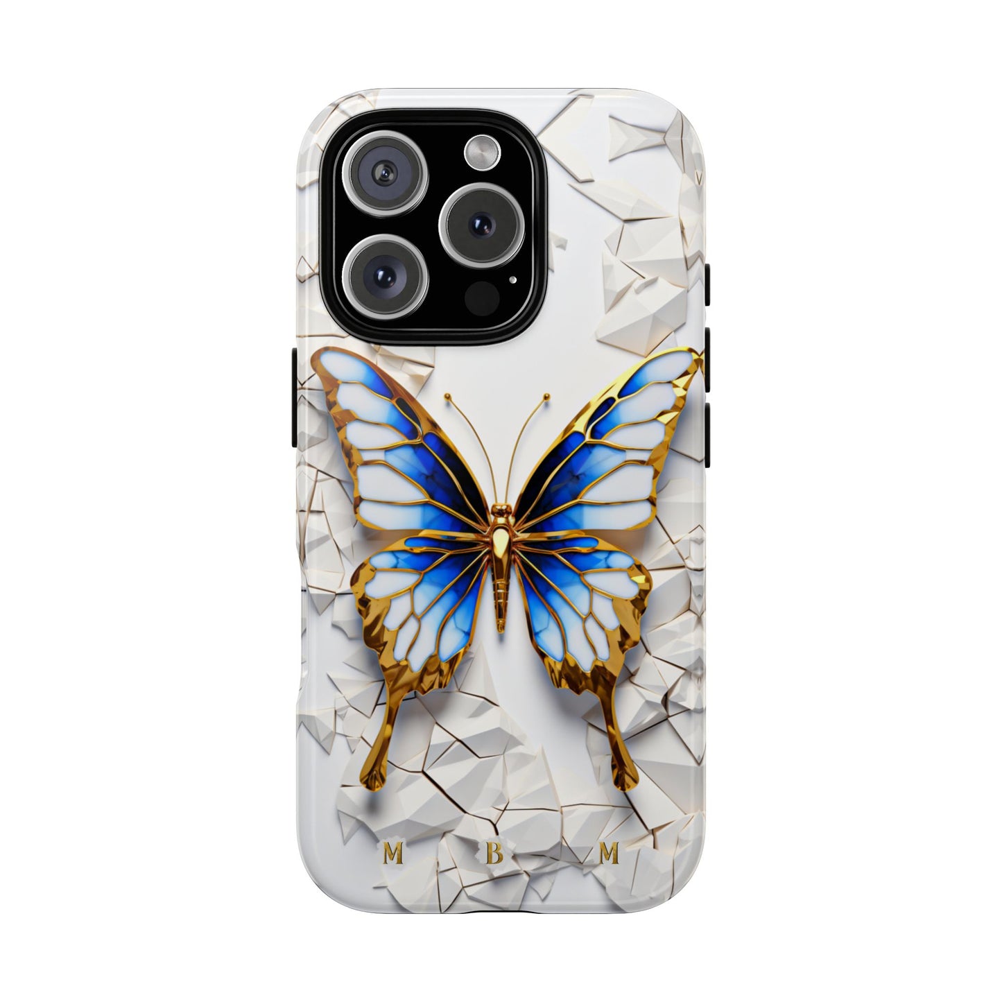 Sapphire Butterfly iPhone Tough Case