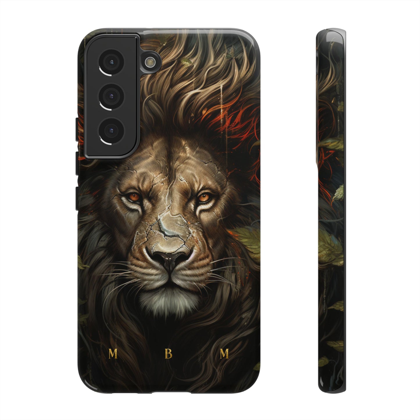 Dark Lion Samsung Galaxy S Tough Case