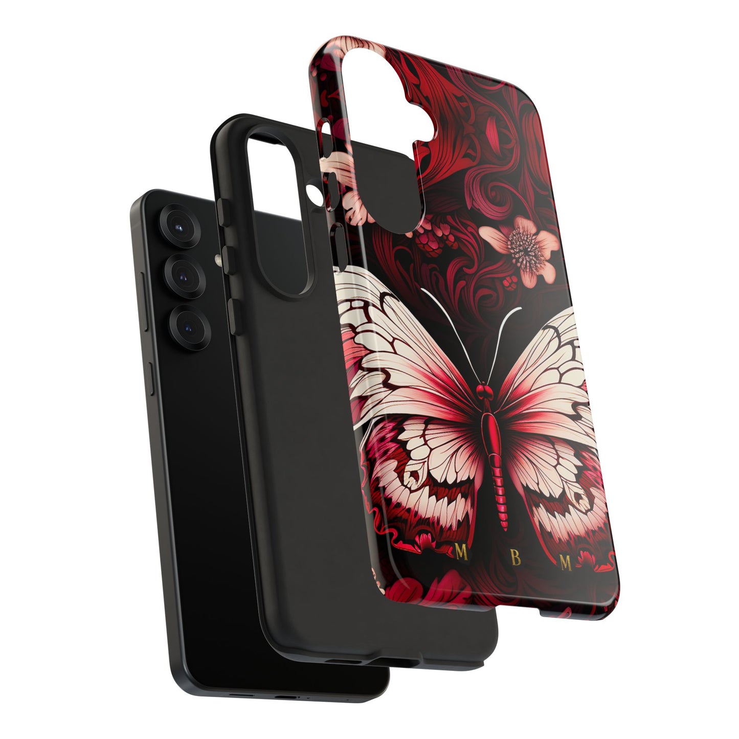 Vintage Butterfly Samsung Galaxy S Tough Case