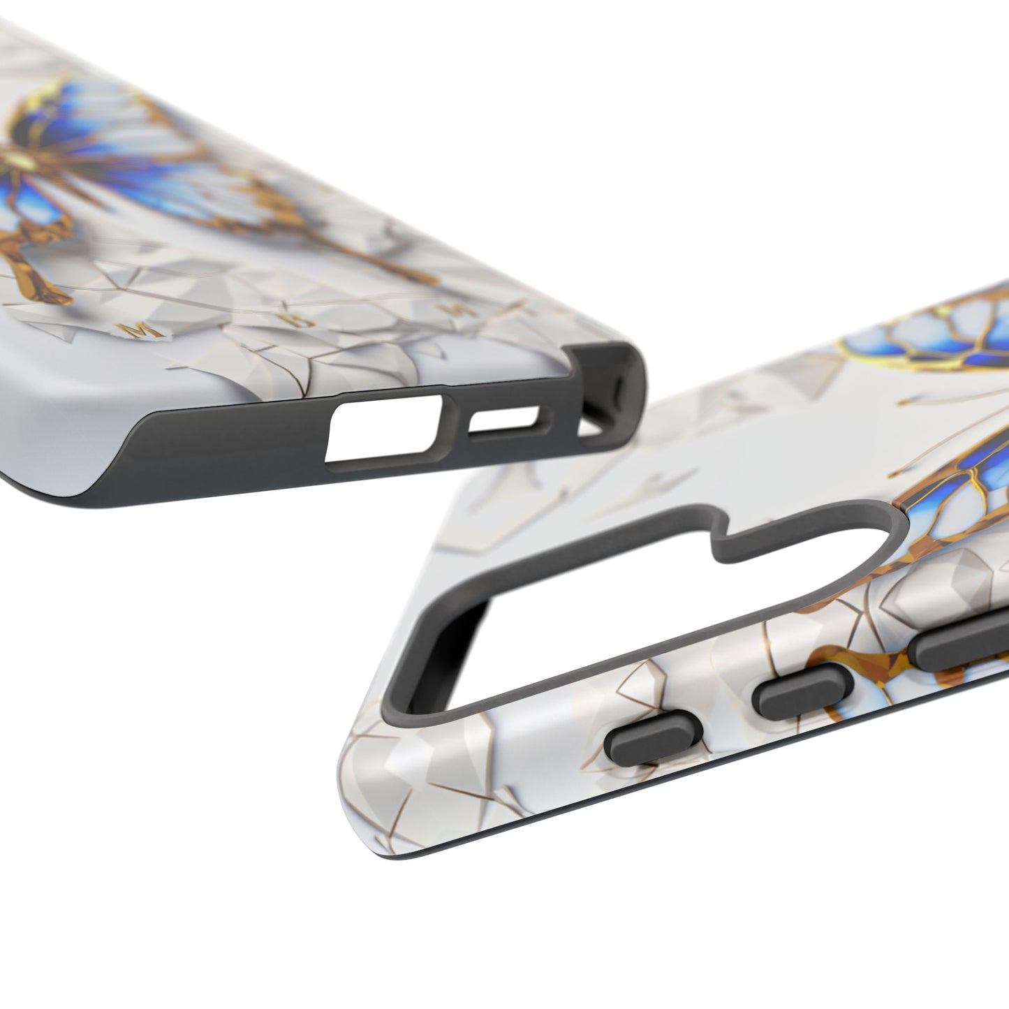 Sapphire Butterfly Samsung Galaxy S Tough Case