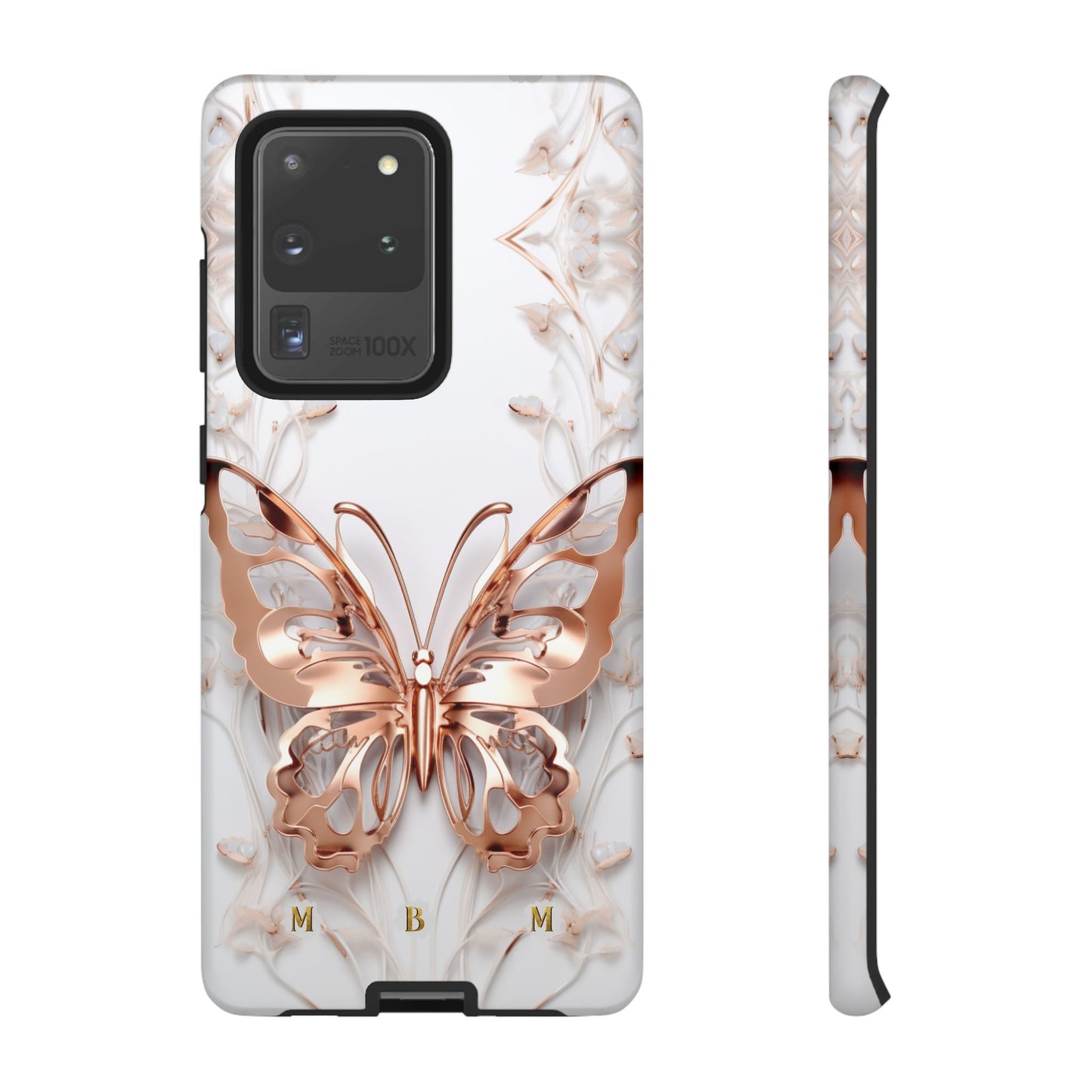 Rose Gold Butterfly Samsung Galaxy S Tough Case