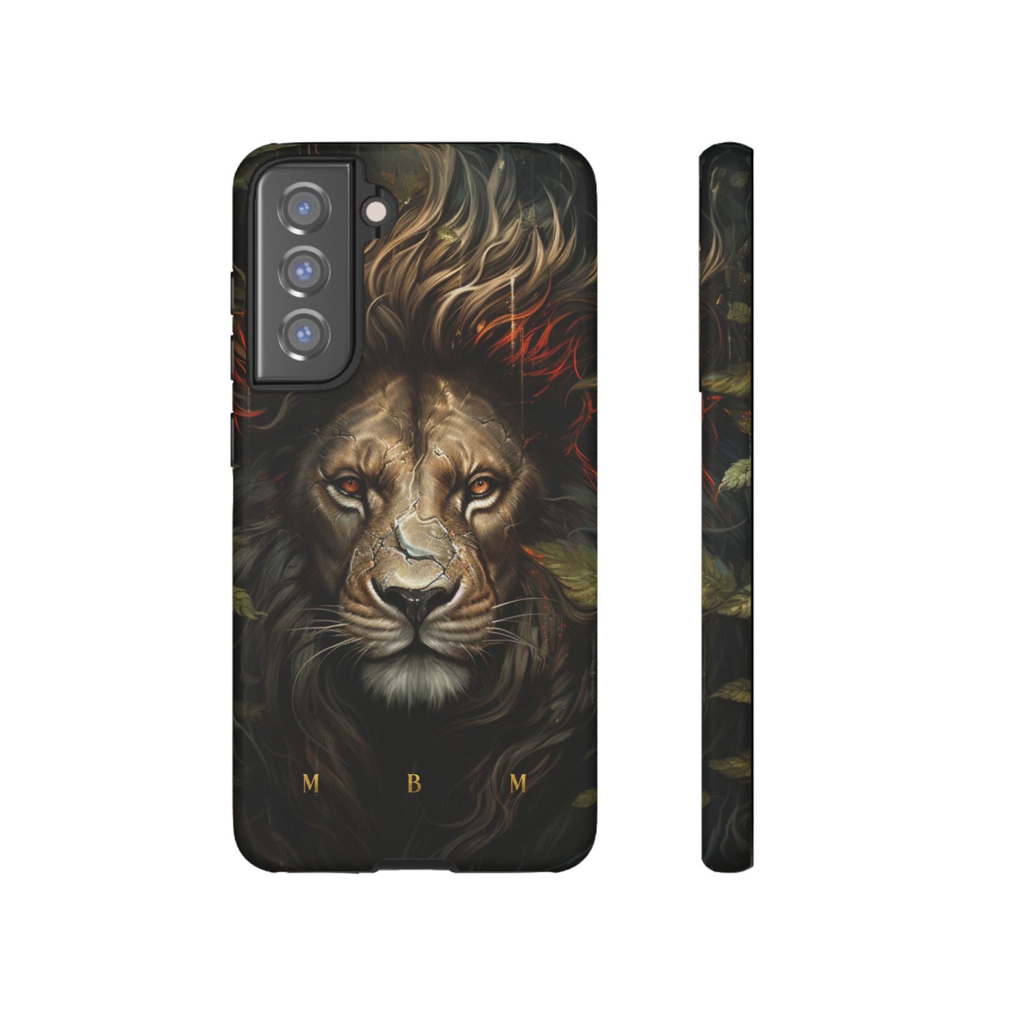 Dark Lion Samsung Galaxy S Tough Case