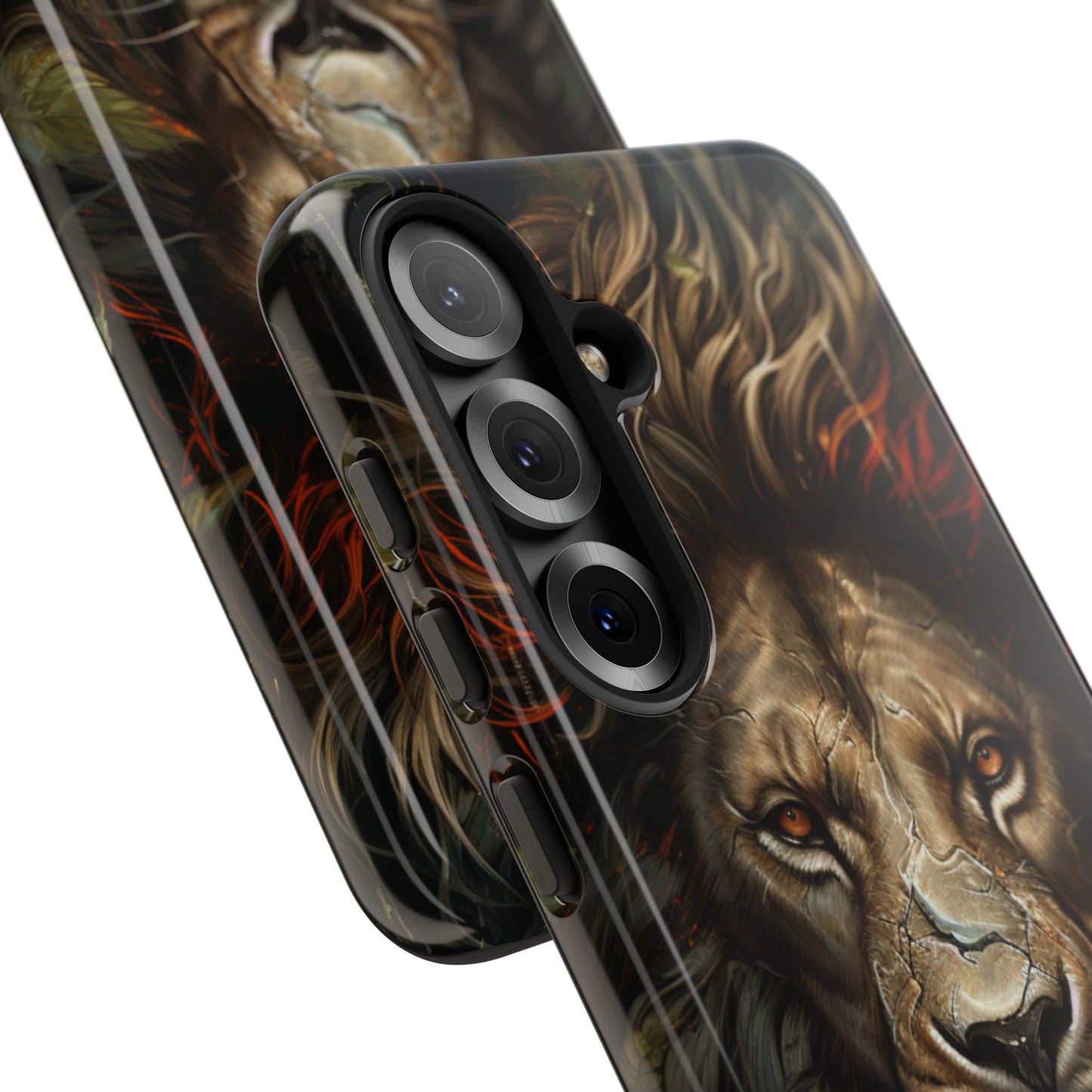 Dark Lion Samsung Galaxy S Tough Case