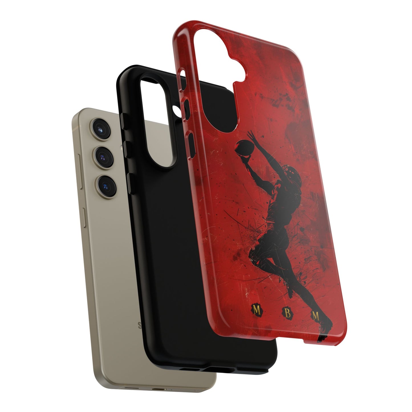 Red 1st & 10 Samsung Galaxy S Tough Case