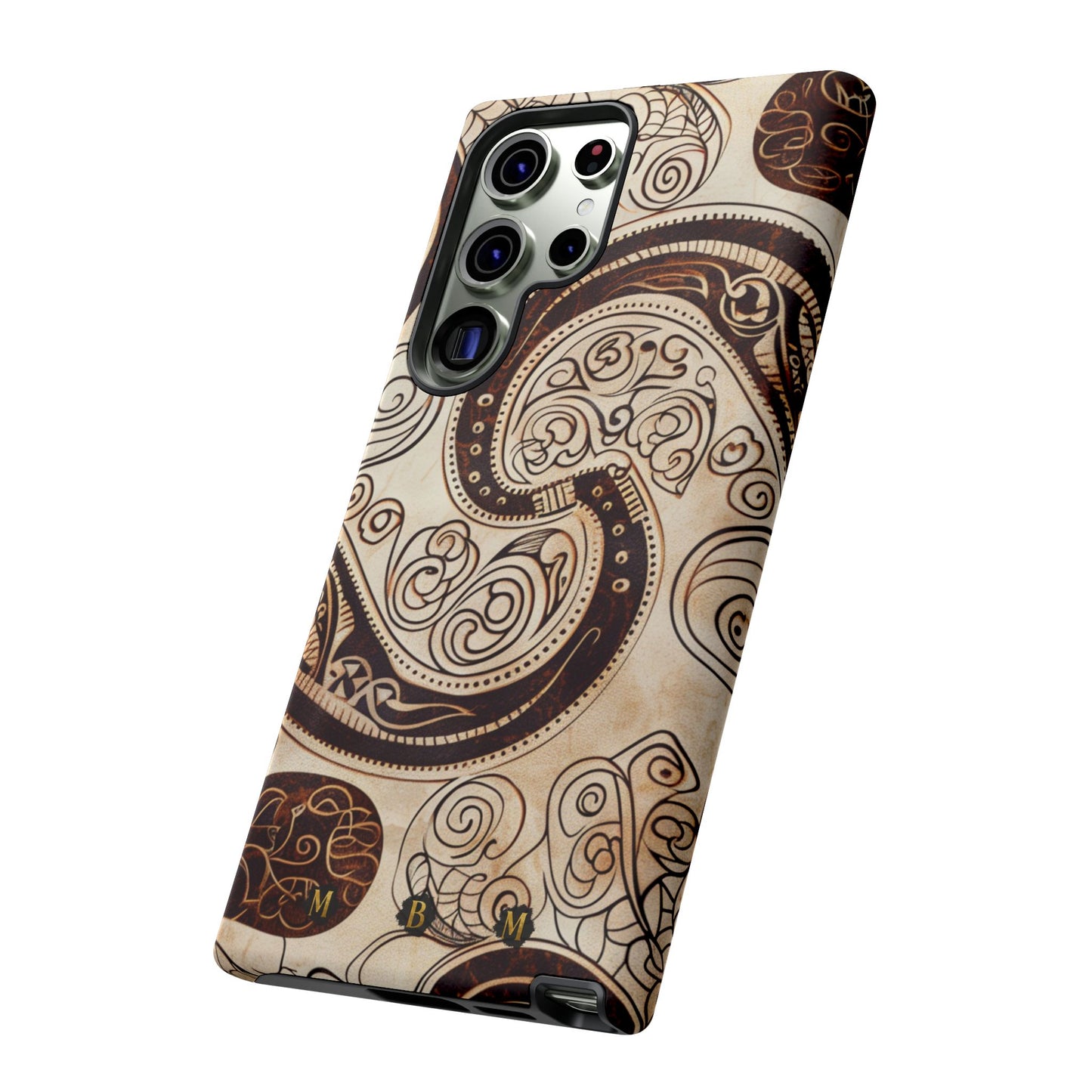 Sepia Scroll Samsung Galaxy S Tough Case