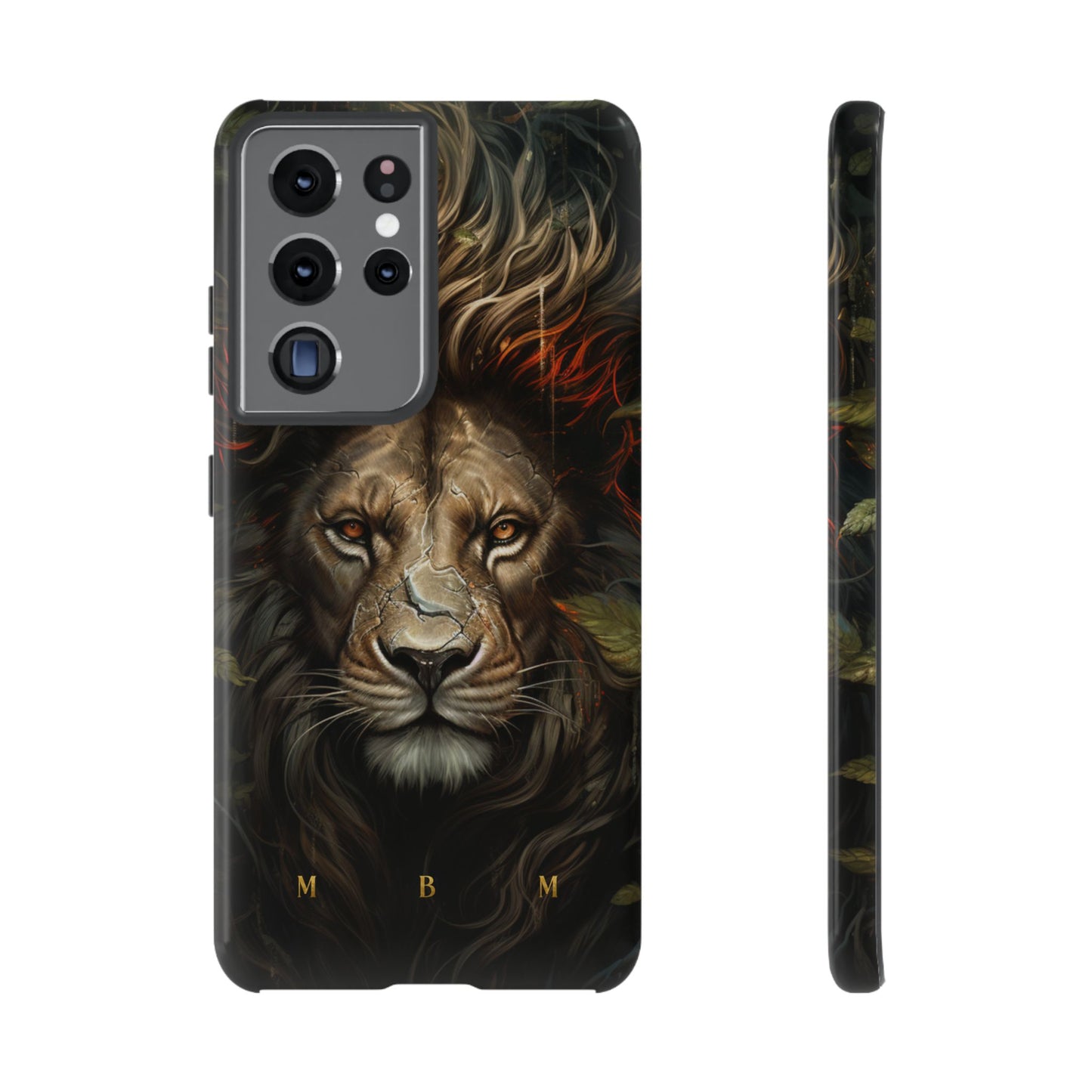 Dark Lion Samsung Galaxy S Tough Case