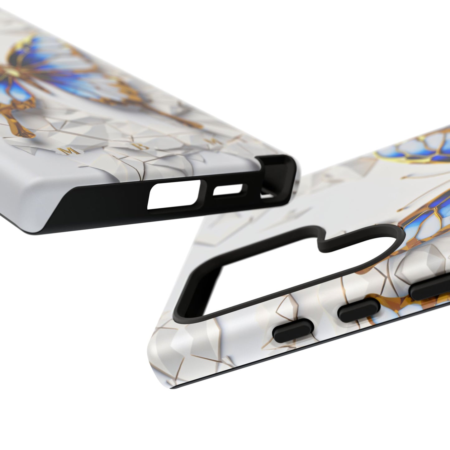 Sapphire Butterfly Samsung Galaxy S Tough Case