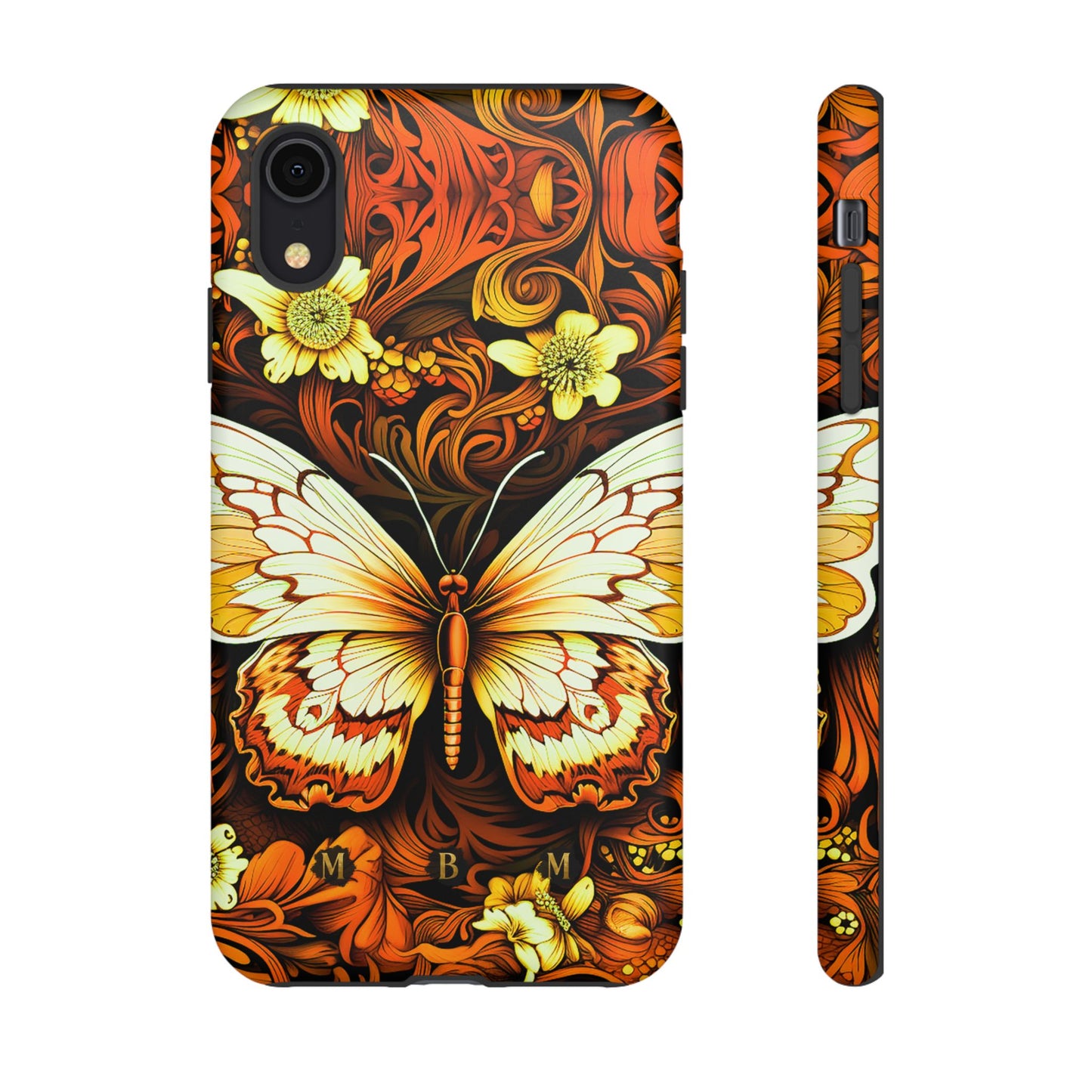 Vintage Orange iPhone Tough Case