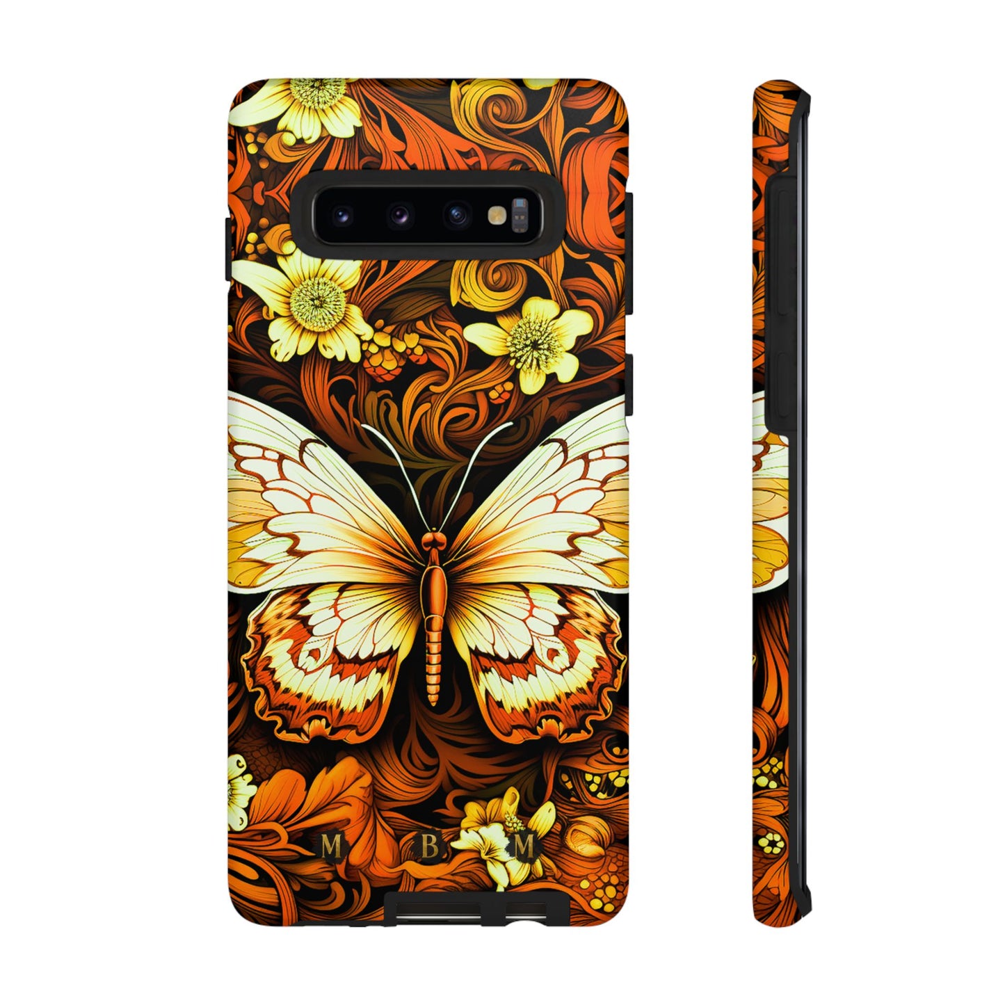 Vintage Orange Samsung Galaxy S Tough Case