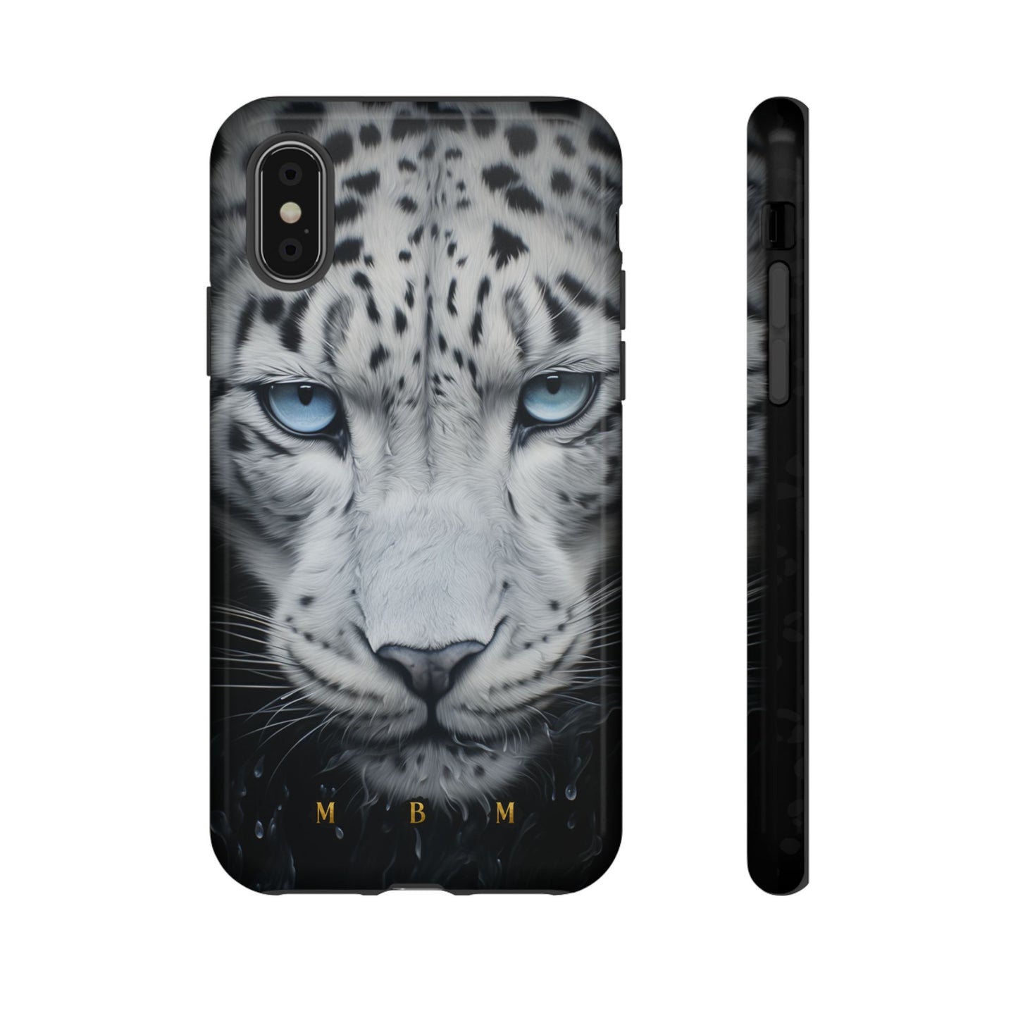 White Leopard iPhone Tough Case