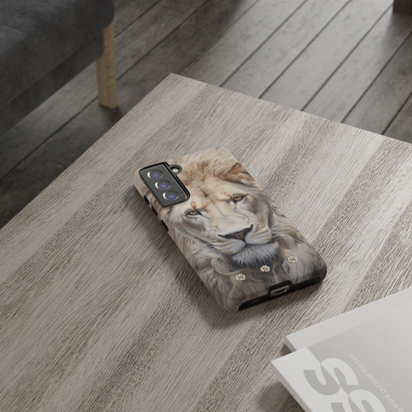 White Lion Samsung Galaxy S Tough Case