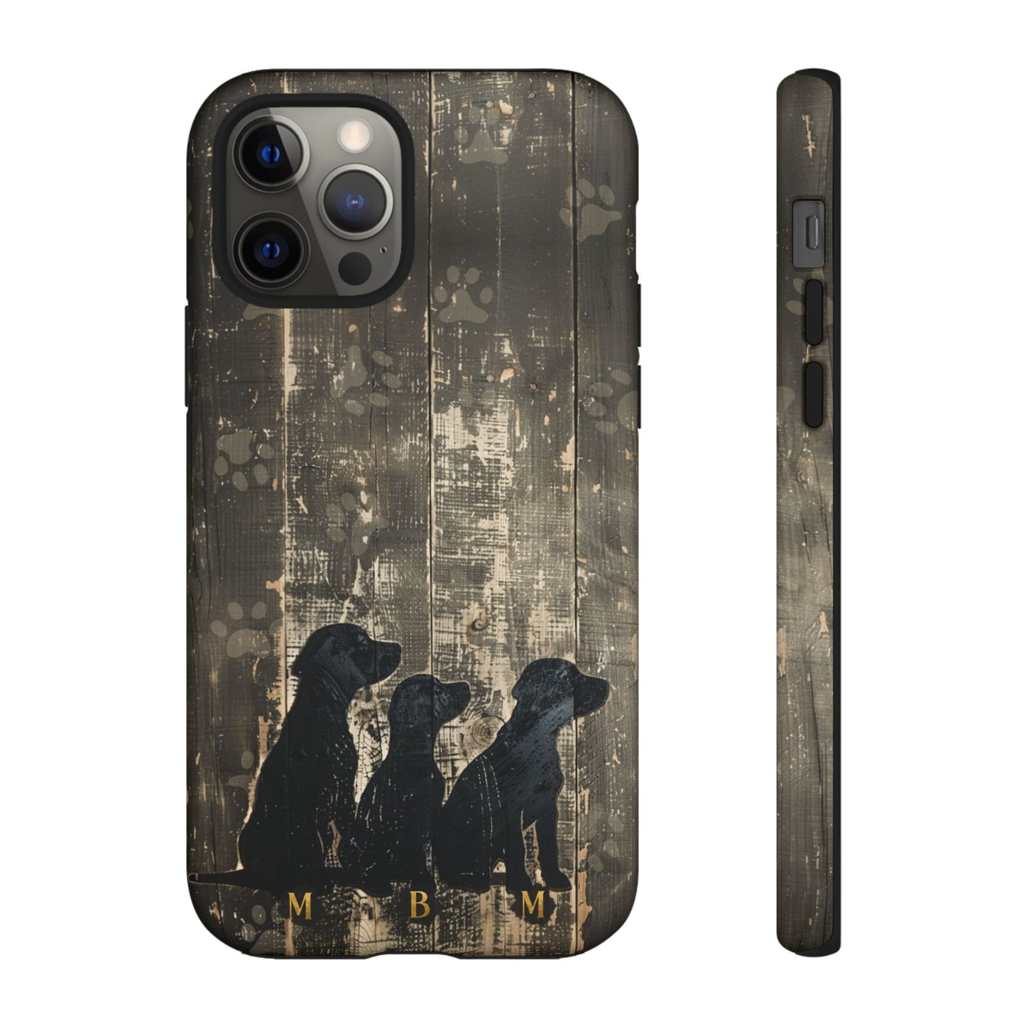 BarkWood iPhone Tough Case