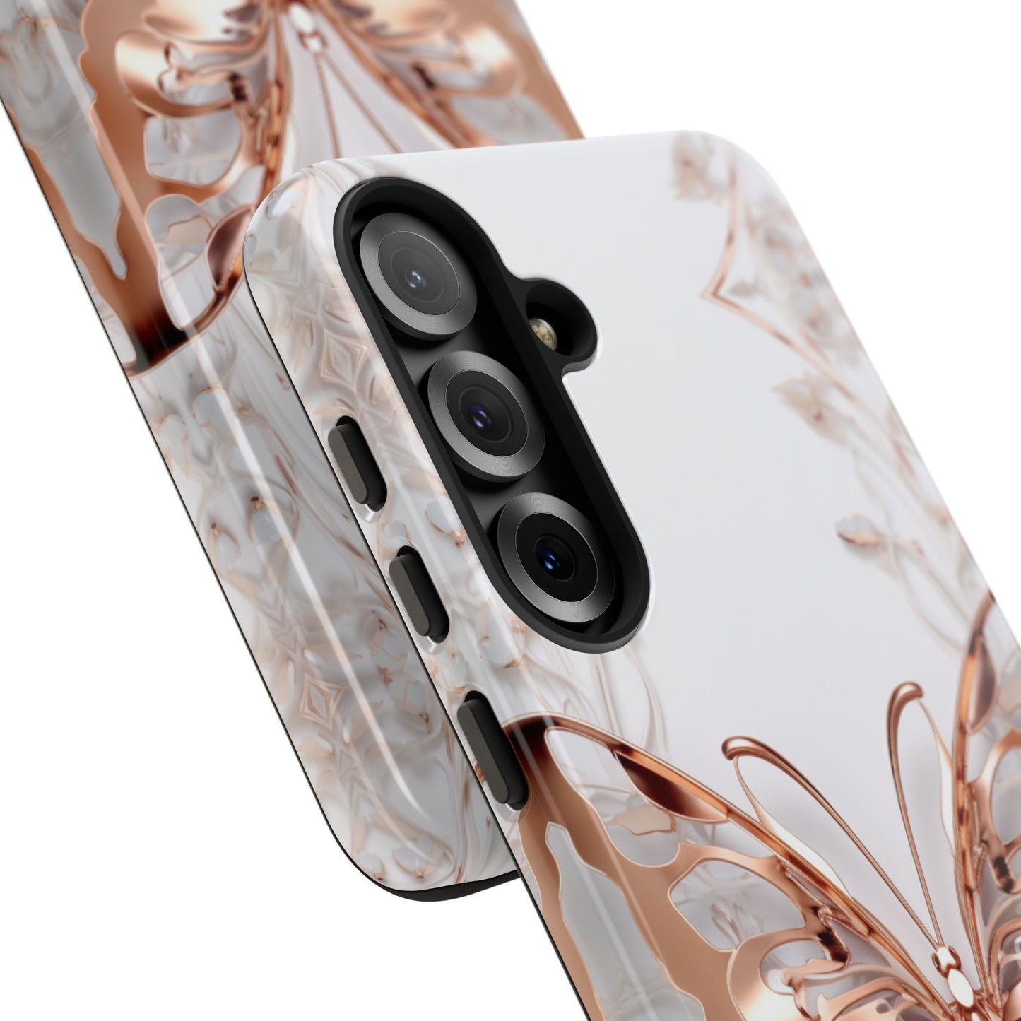 Rose Gold Butterfly Samsung Galaxy S Tough Case