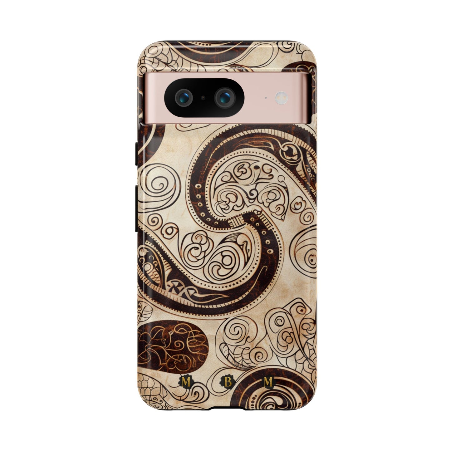 Sepia Scroll Google Pixel Tough Case